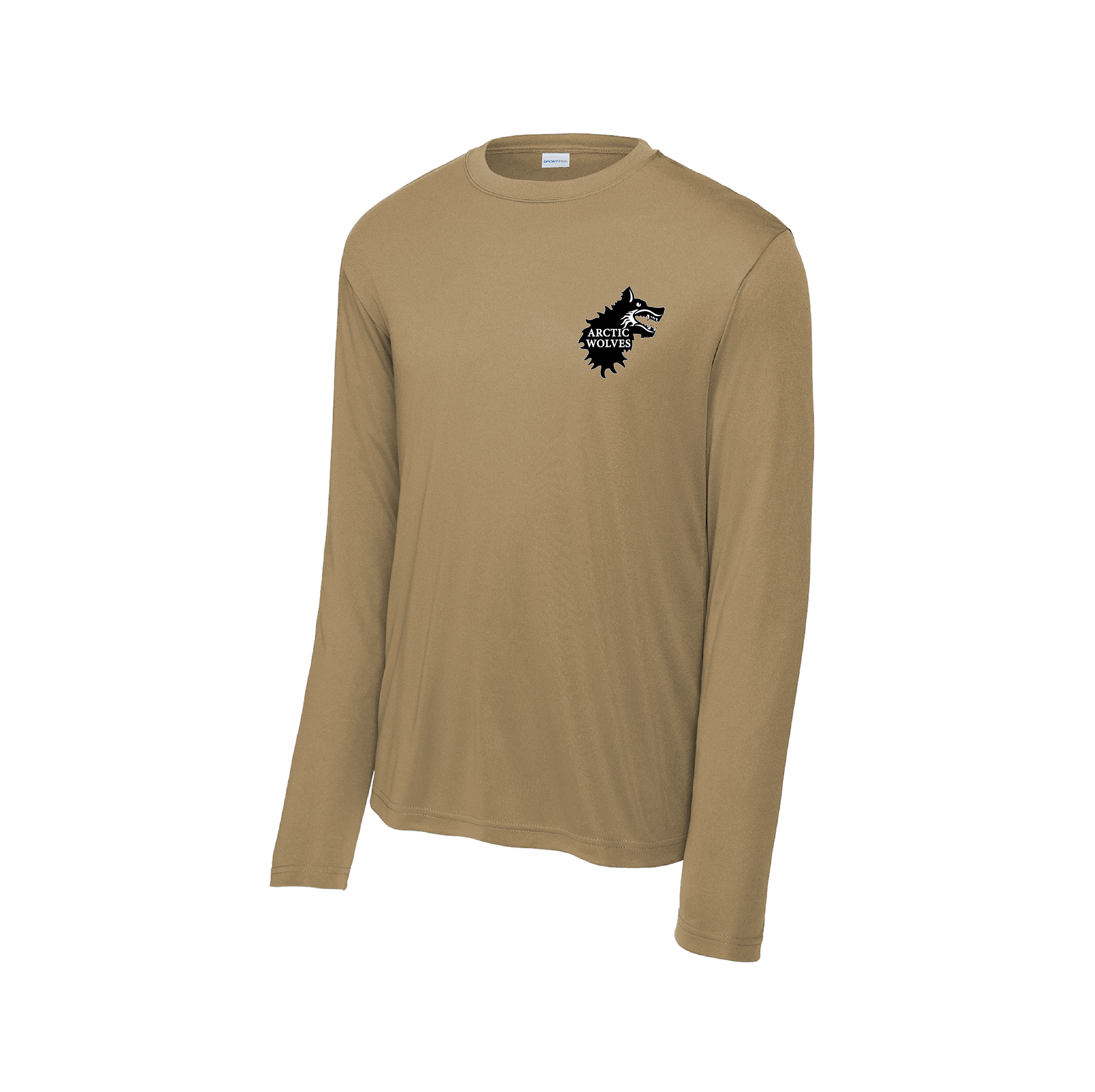 (BAYONET CO., 1-5IN) - ST350LS  Sport-Tek® Long Sleeve PosiCharge® Competitor™ Tee - COYOTE