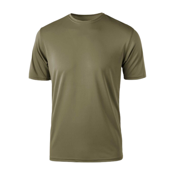 Coyote Brown 100% Polyester Tee Shirt — LEVEL Tactical | Premium Line ...