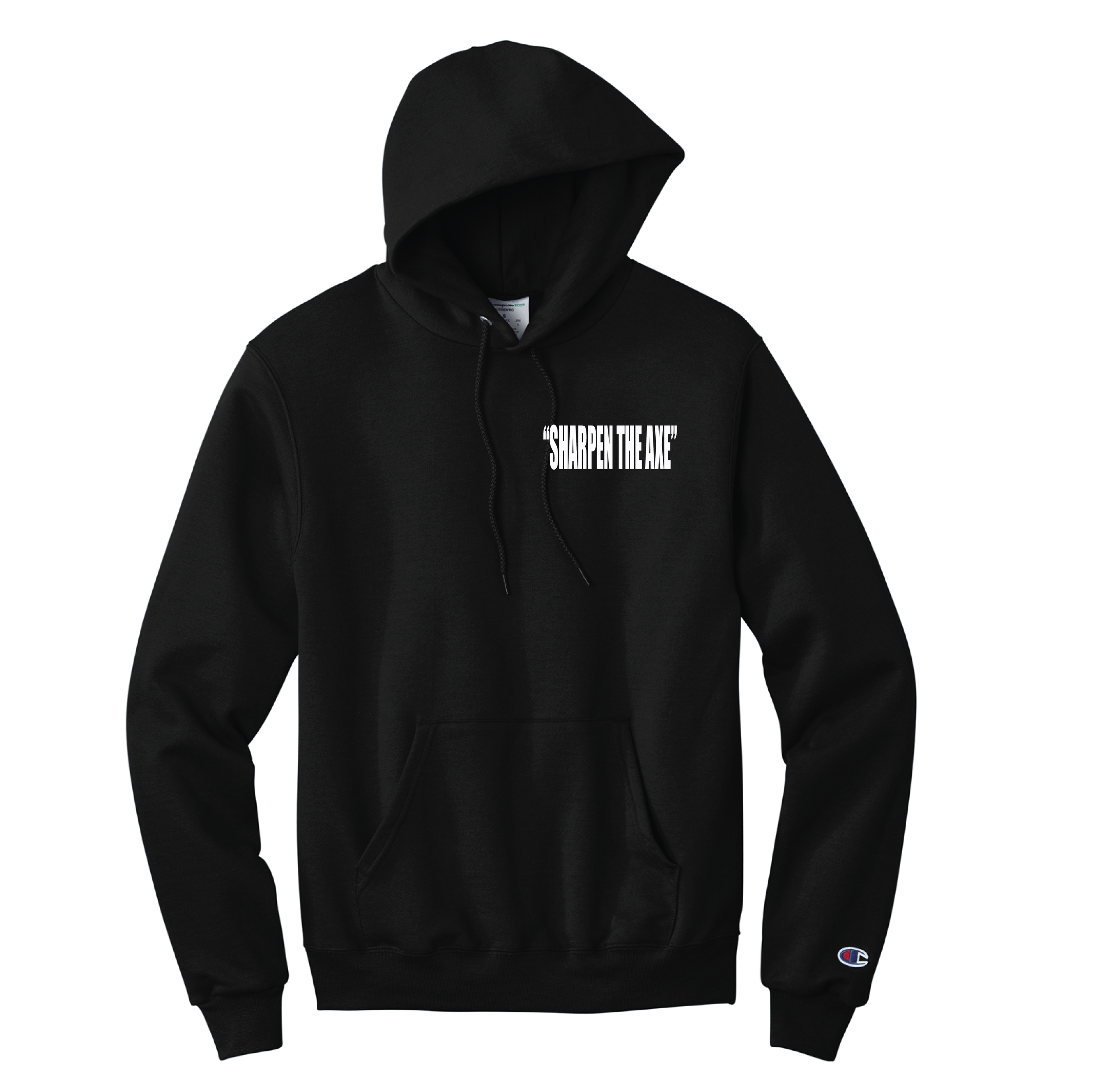 (MINNEAPOLIS REC CO.) - S700  Champion® Powerblend® Pullover Hoodie - BLACK