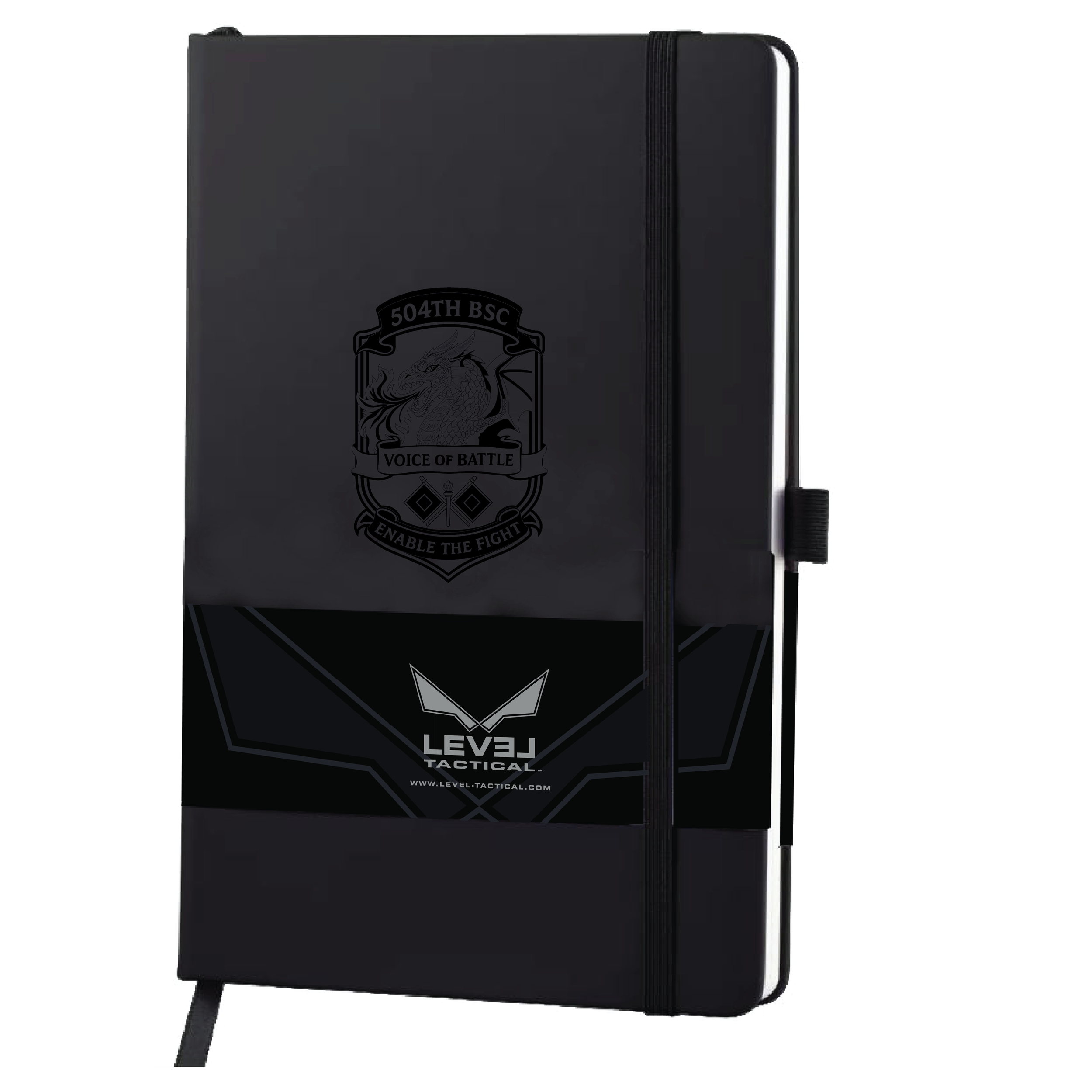 (504TH BSC) - 01-089 LEVEL Tactical™ Black Journal Book