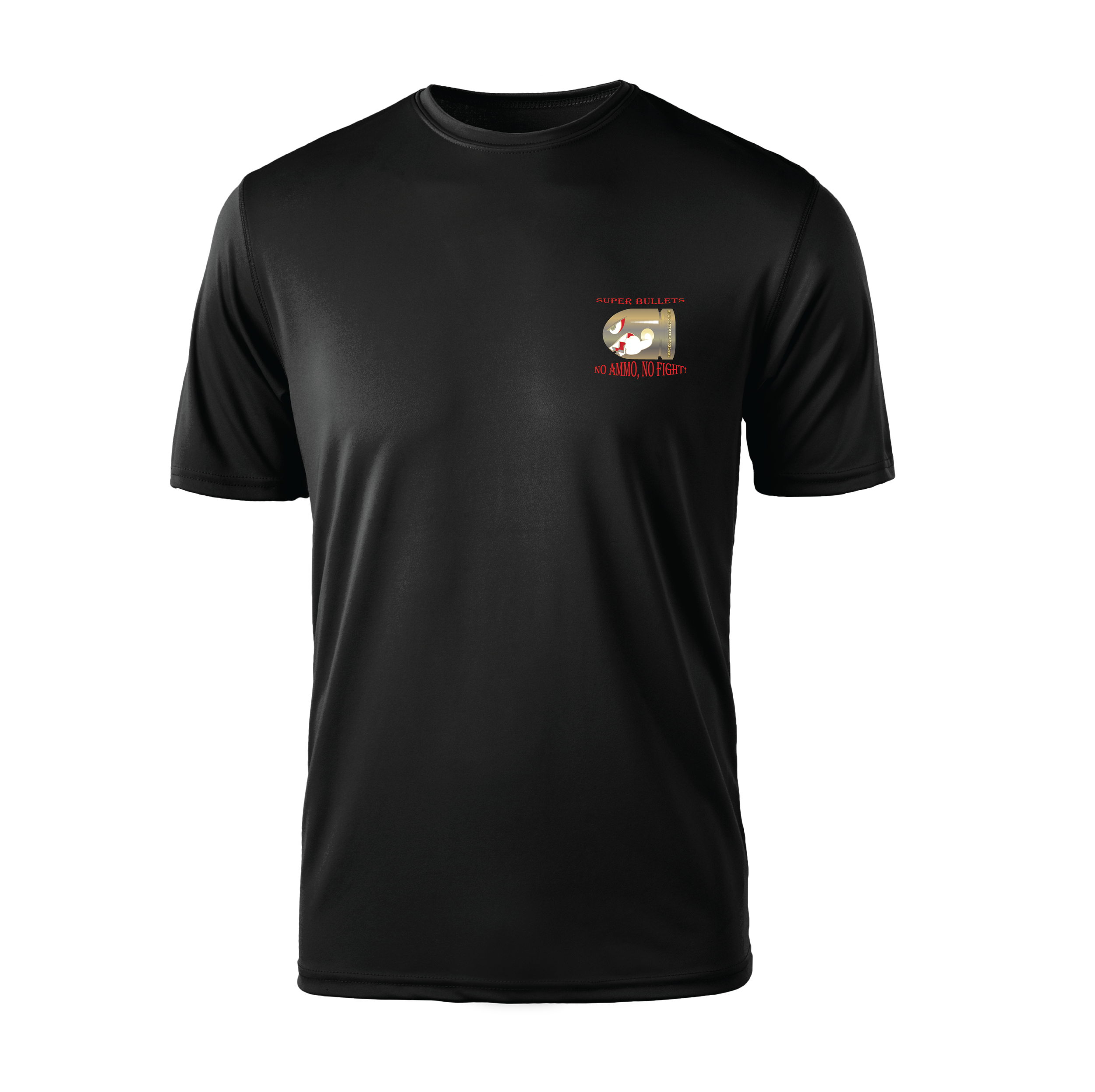 (8TH OD CO.) - ST350 - Sport-Tek® BLACK PosiCharge® Competitor™ Tee