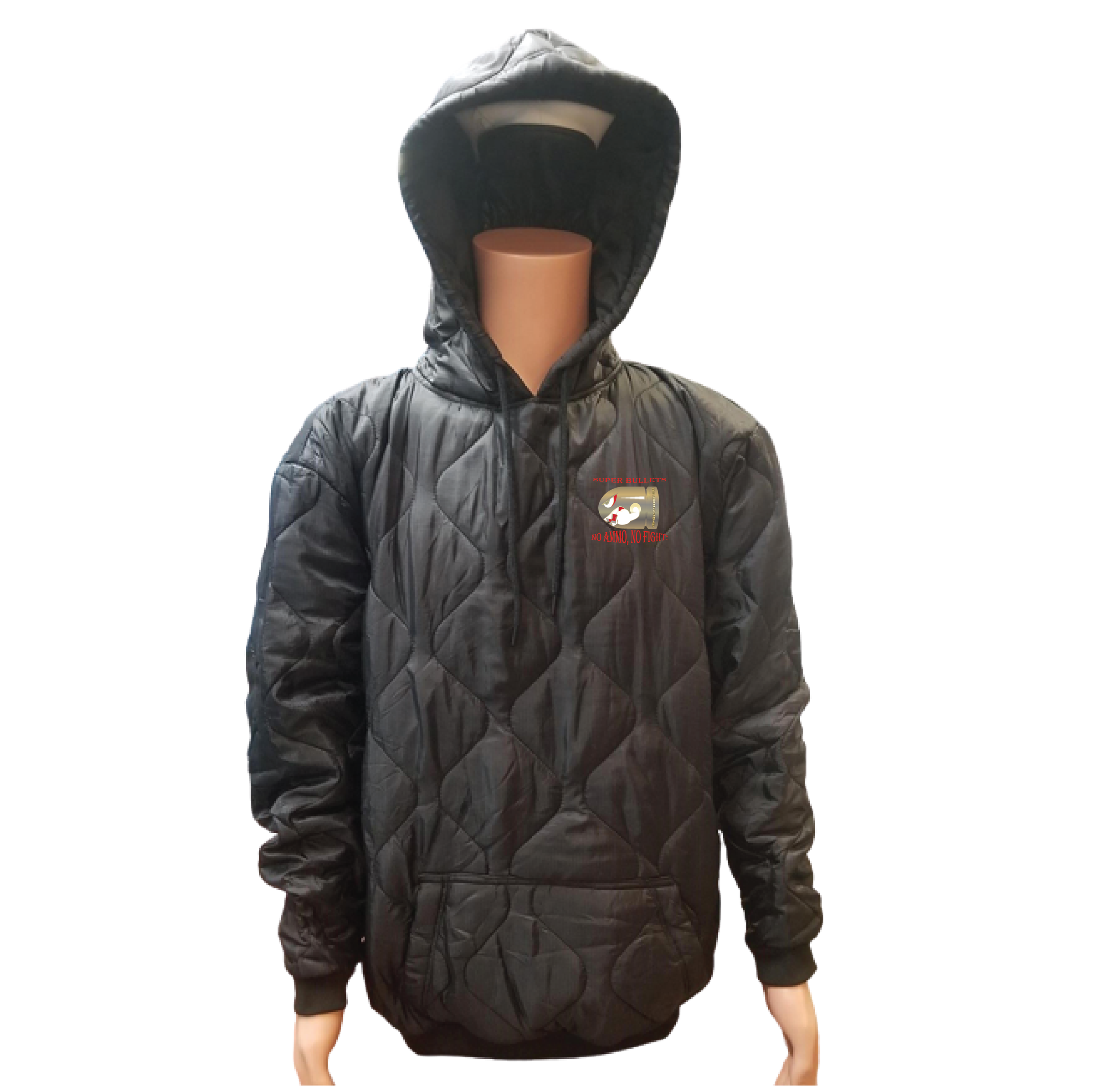 (8TH OD CO.) - 01-082 LEVEL Tactical™ "Woobie" Hoodie - BLACK