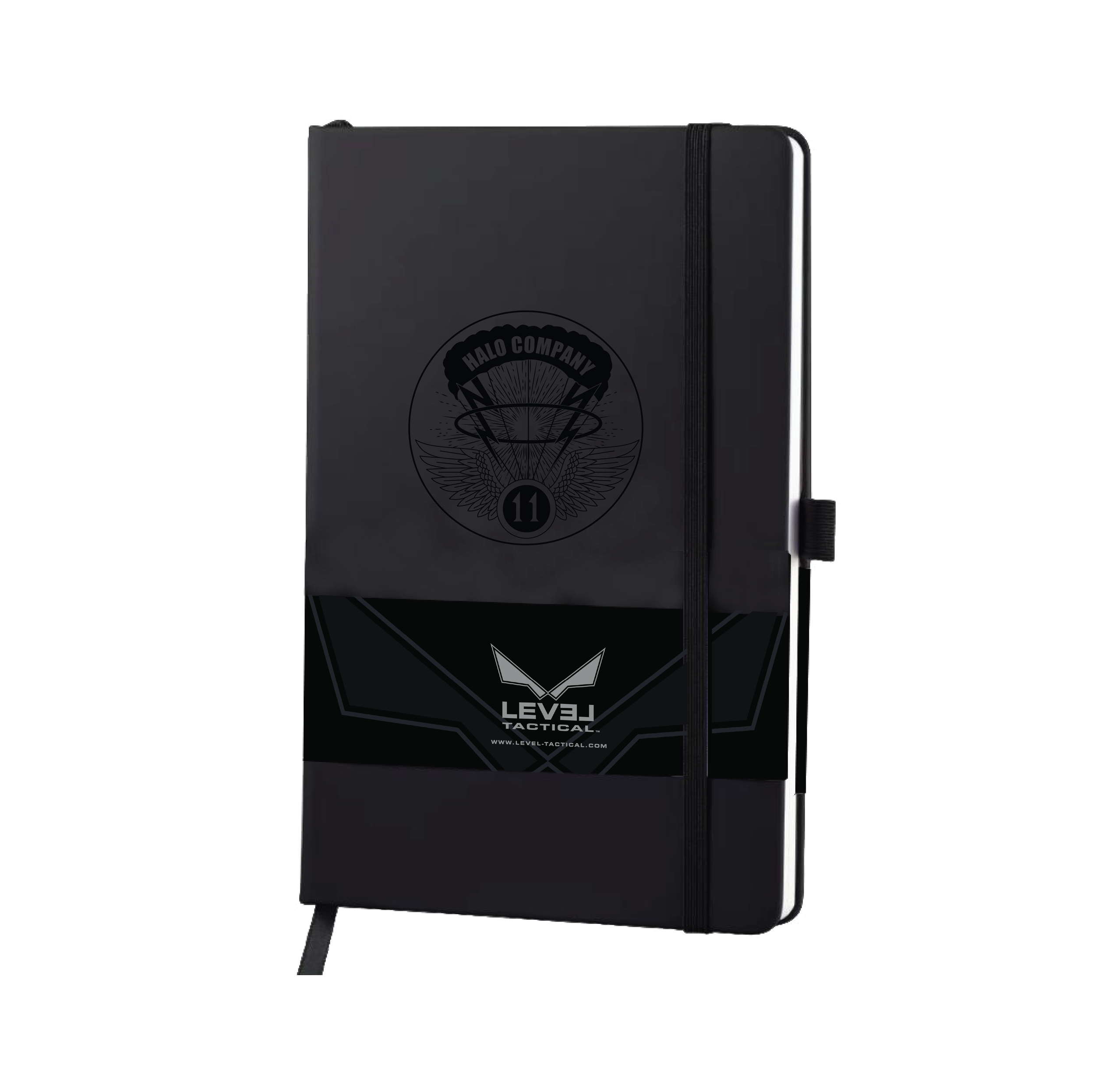 (HALO CO., 11TH ABN DIV) - 01-089 LEVEL Tactical™ Black Journal Book