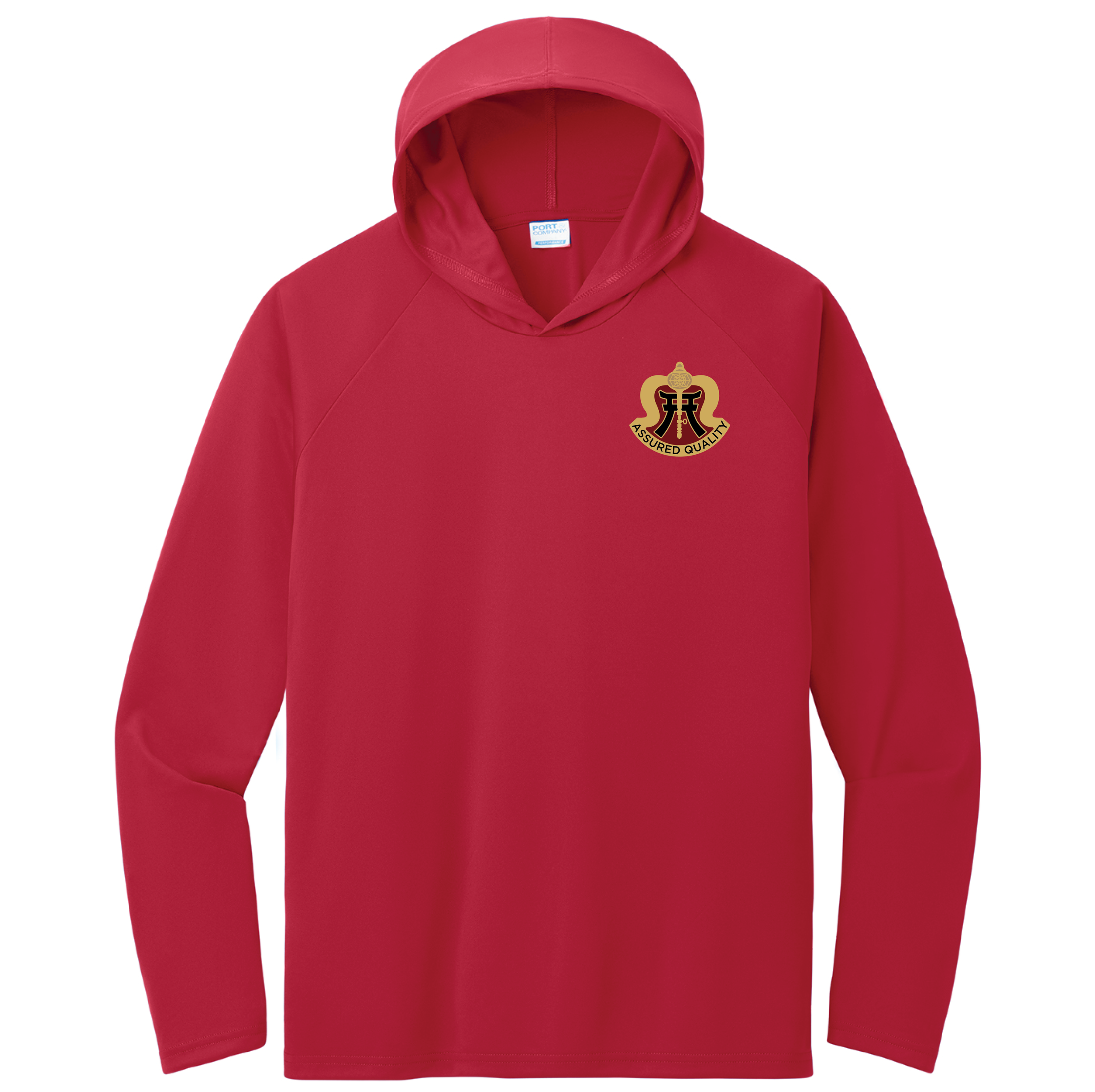 (303D ORDNANCE BN(EOD)) - PC380H  Port & Co™ Performance Pullover Hooded Tee - RED
