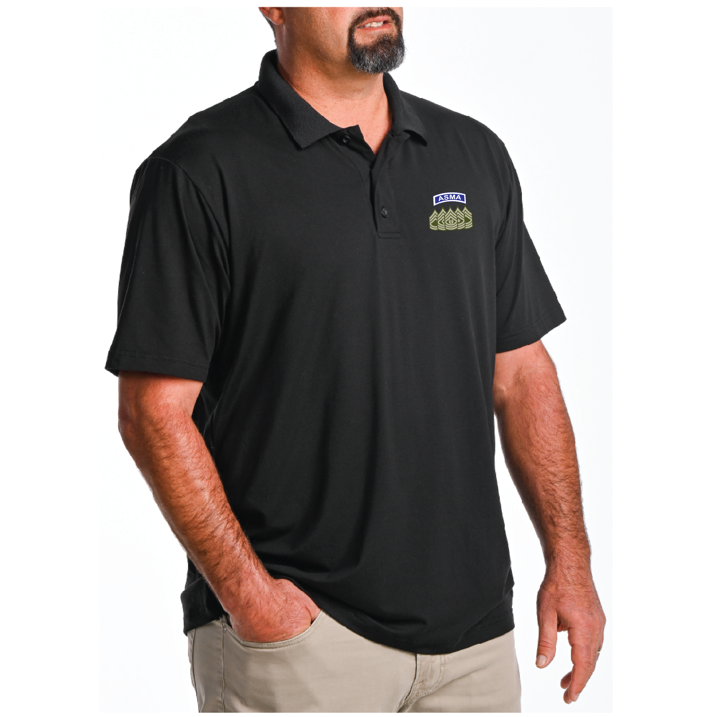 01-085 LEVEL Tactical™ Black Polo.png