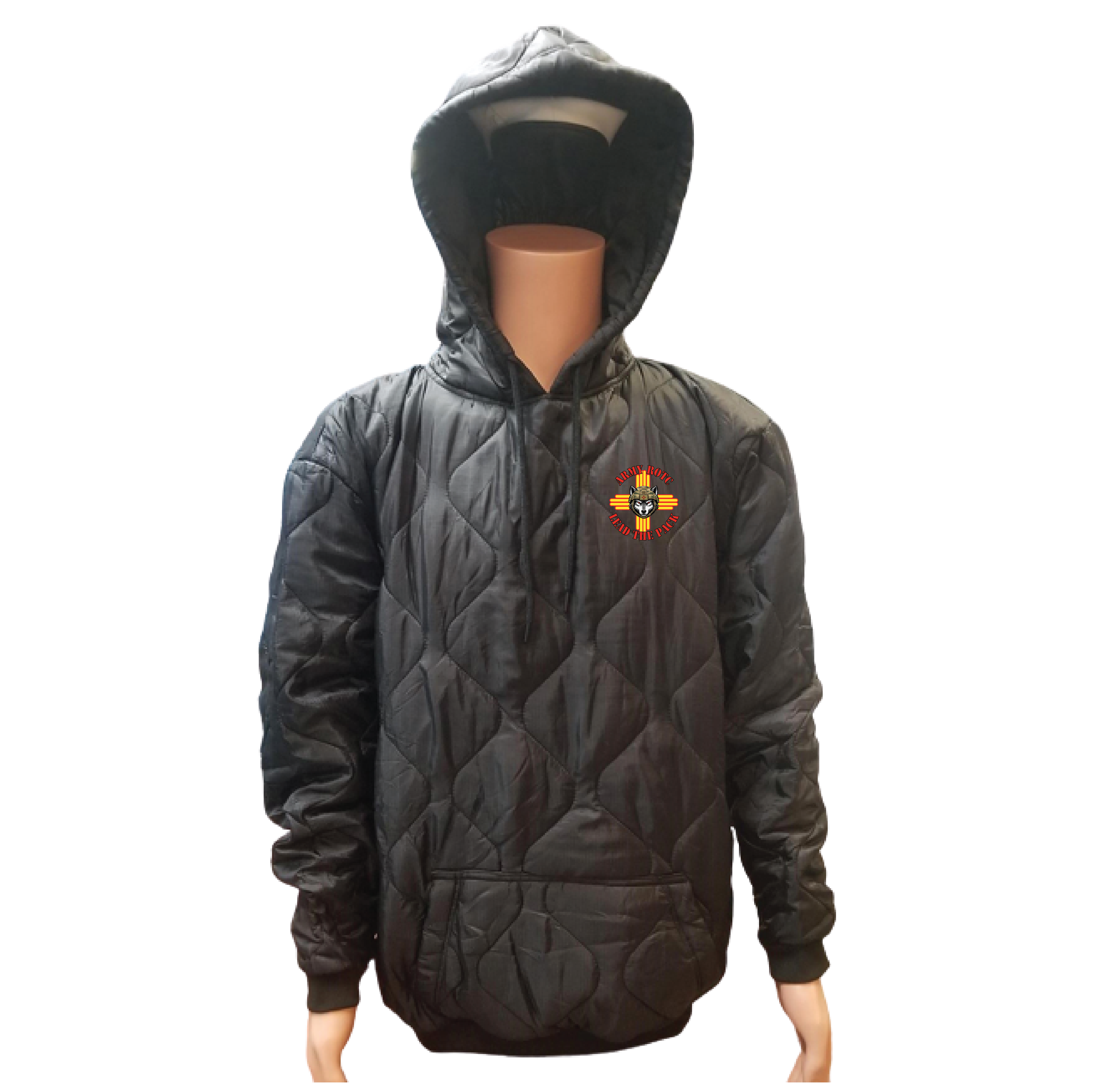 (UNM ARMY ROTC) - 01-082 Hoodie - EMB - FLC