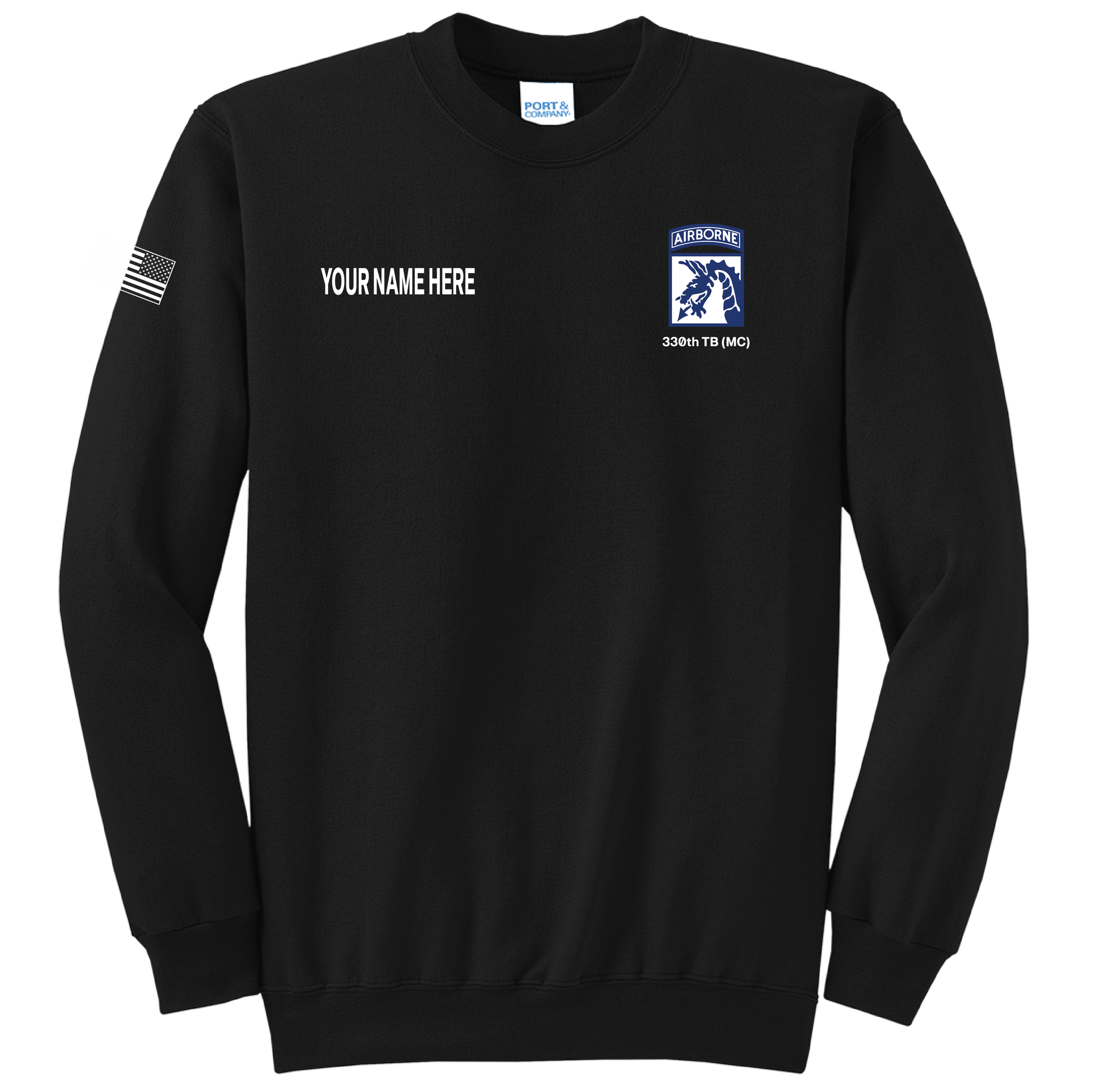 PC78 BLACK FRONT - CUSTOM NAME AND FLAG.png
