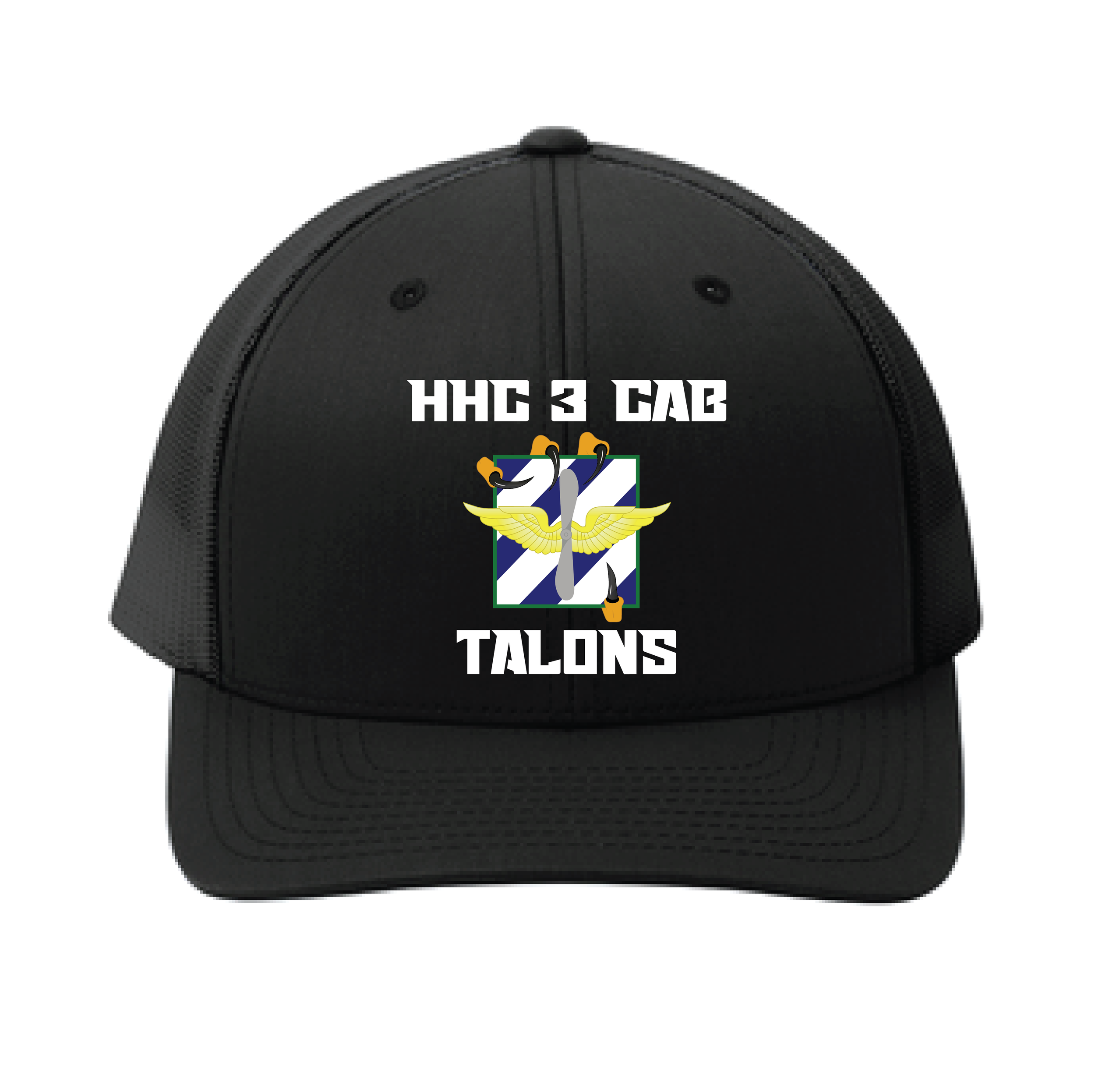 (HHC, 3CAB) - STC39 - Sport-Tek ® Retro Trucker Cap - BLACK