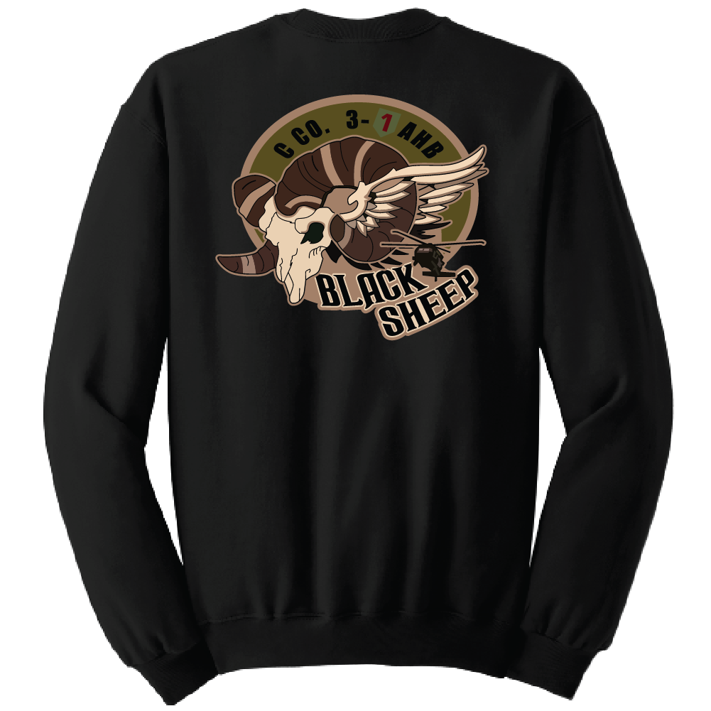 PC78 BLACK CREW NECK - BACK (BLACKSHEEP) CO LOGO.png