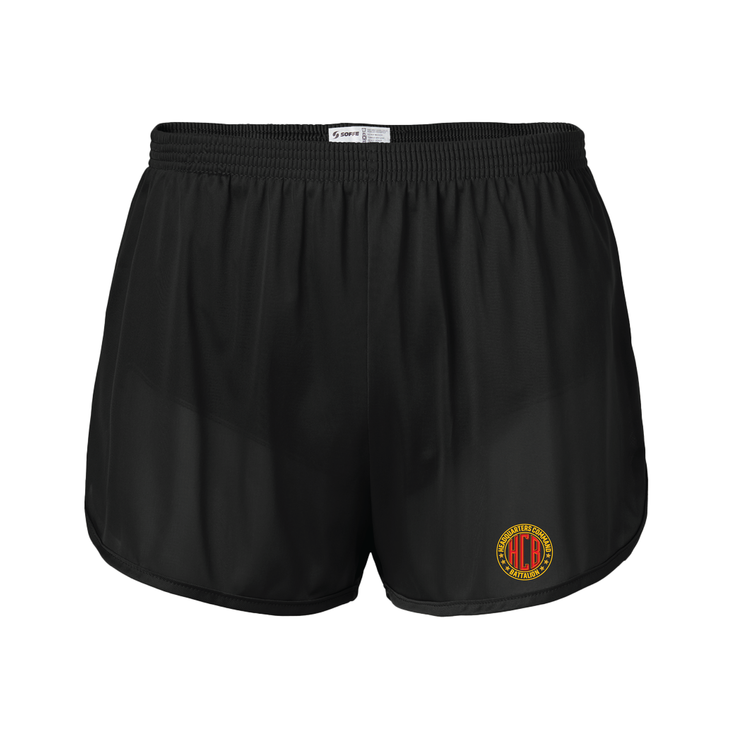 (HCB) - 031M Soffe™ Adult Infantry Shorts - BLACK