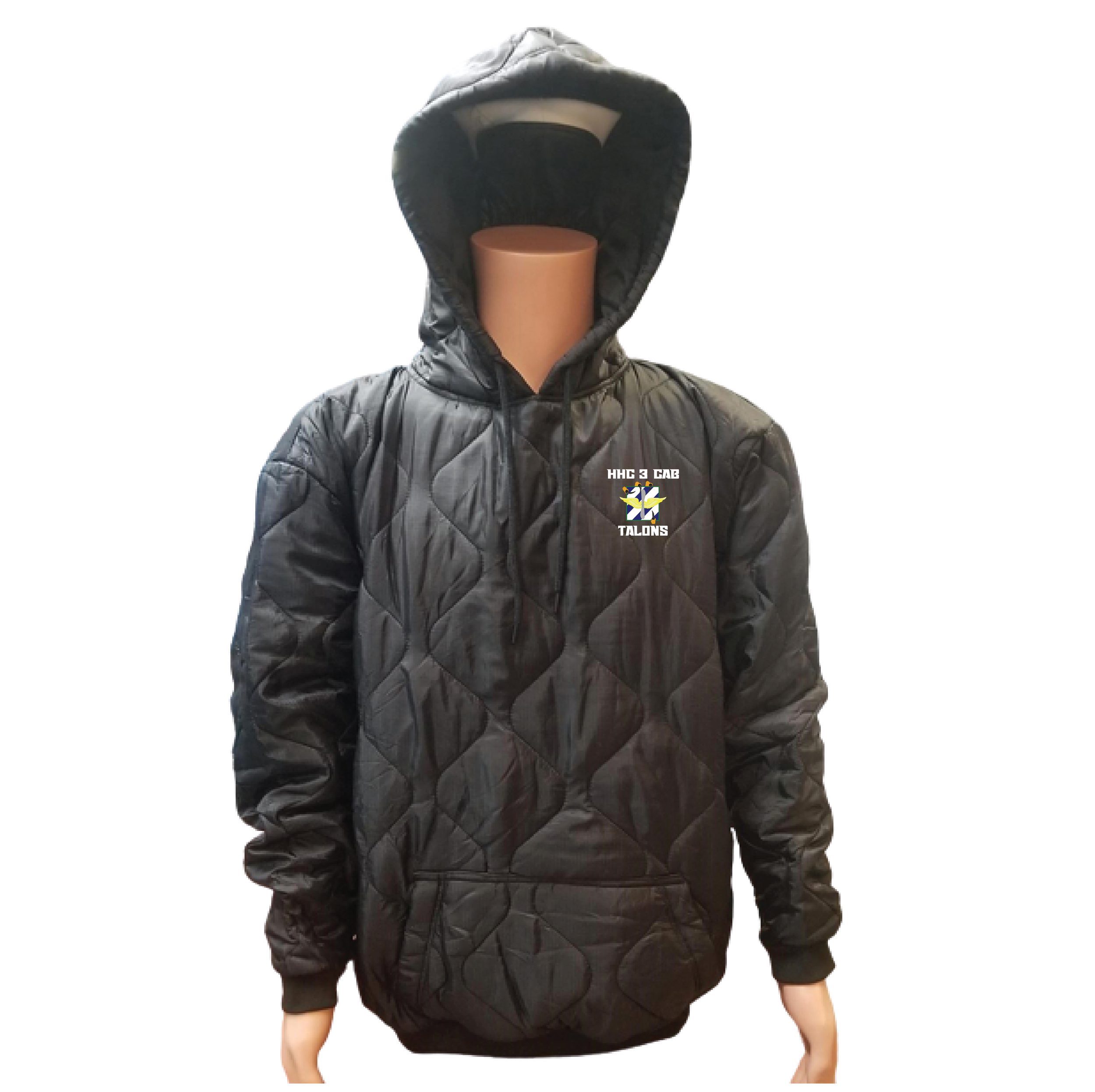 (HHC, 3CAB) - 01-082 LEVEL Tactical™ "Woobie" Hoodie - BLACK