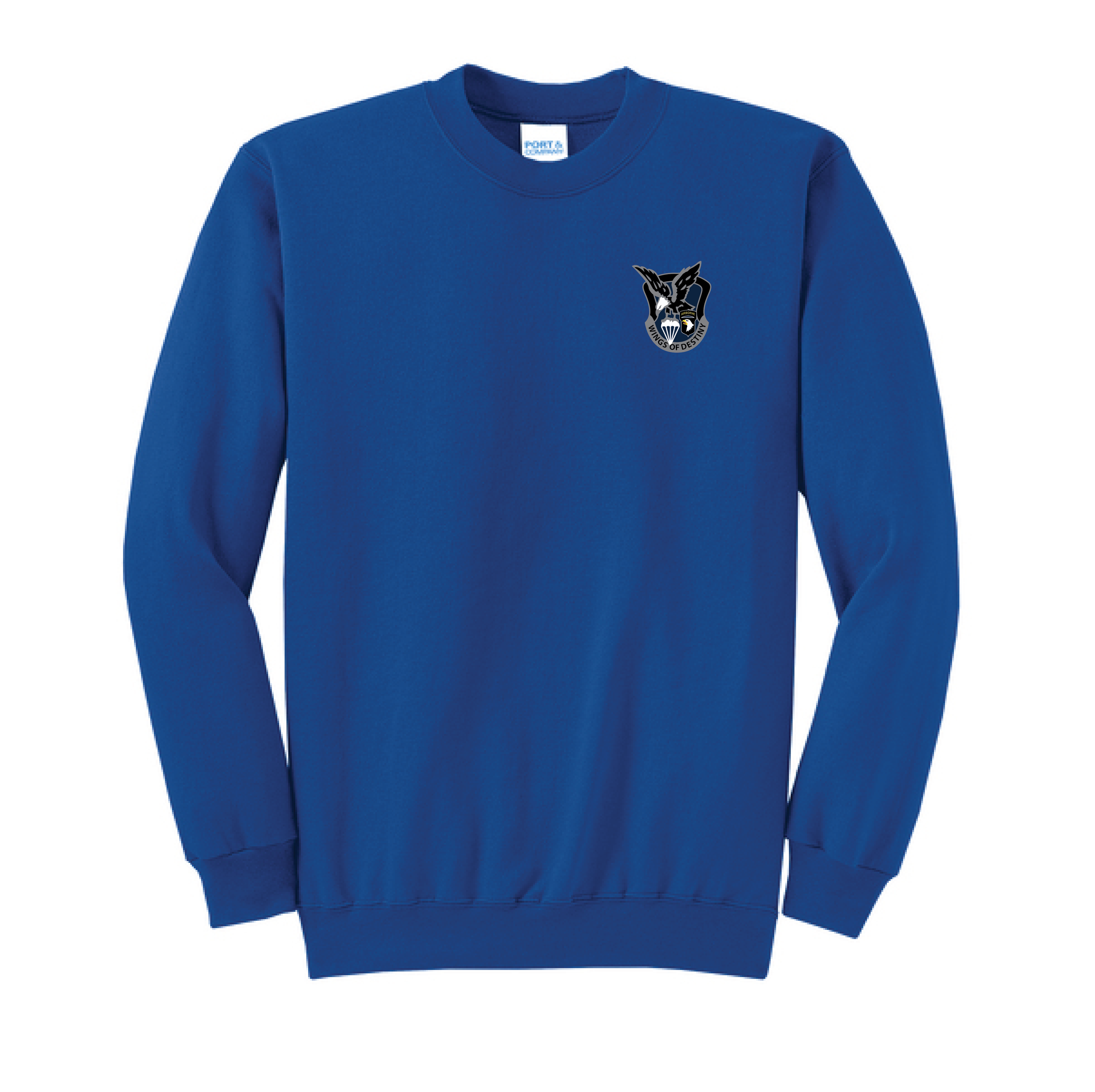 (HSC, 101 CAB) - PC78 Port & Company® Core Fleece Pullover Sweatshirt - TRUE ROYAL