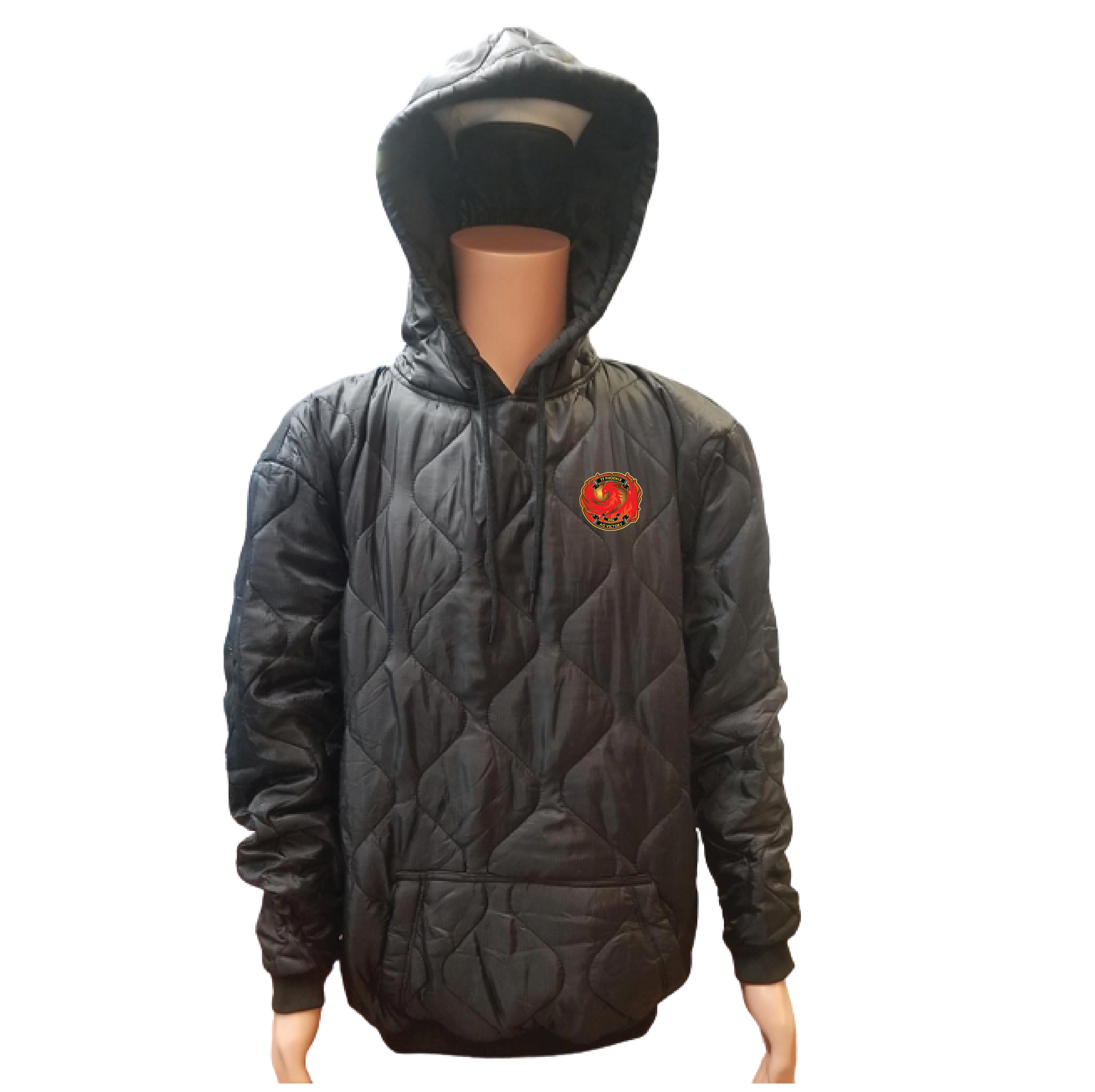 (83RD CSSB, TF PHOENIX) - 01-082 LEVEL Tactical™ "Woobie" Hoodie - BLACK