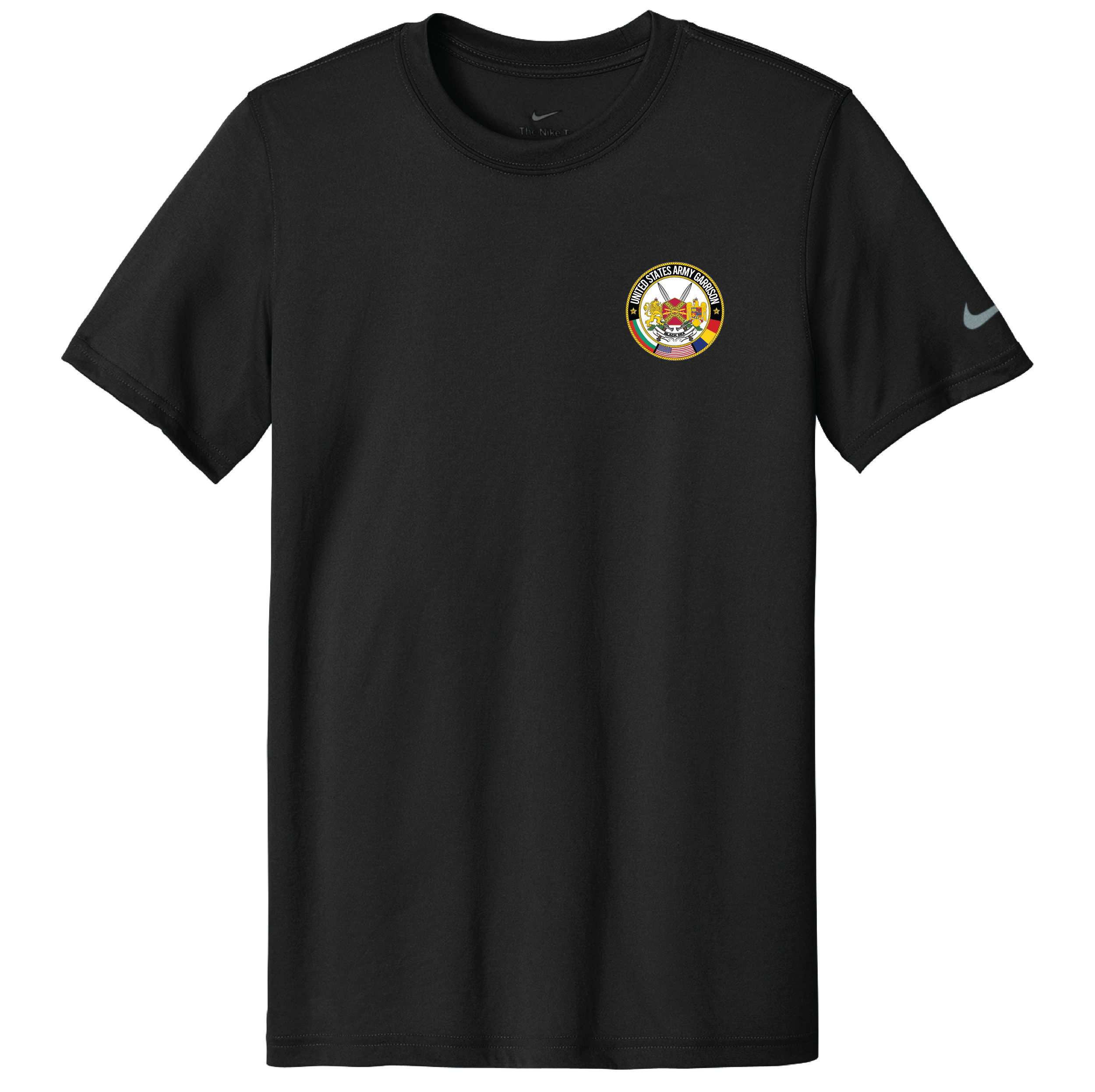 (USAG Black Sea) - NKDX8730 Nike Swoosh Sleeve Legend Tee