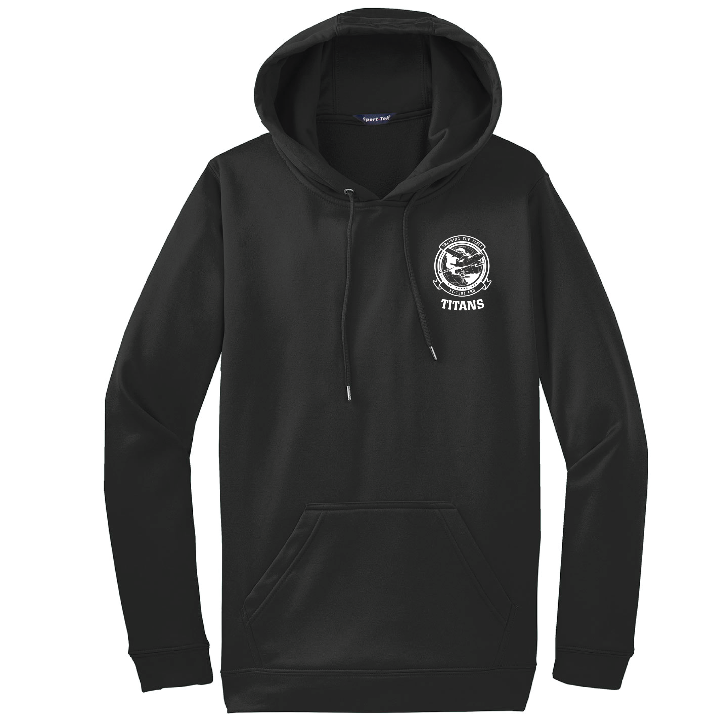 (FRD - MCAS CHERRY POINT) - F244 - Sport-Tek™ Fleece Hooded Pullover - 1 COLOR PRINT