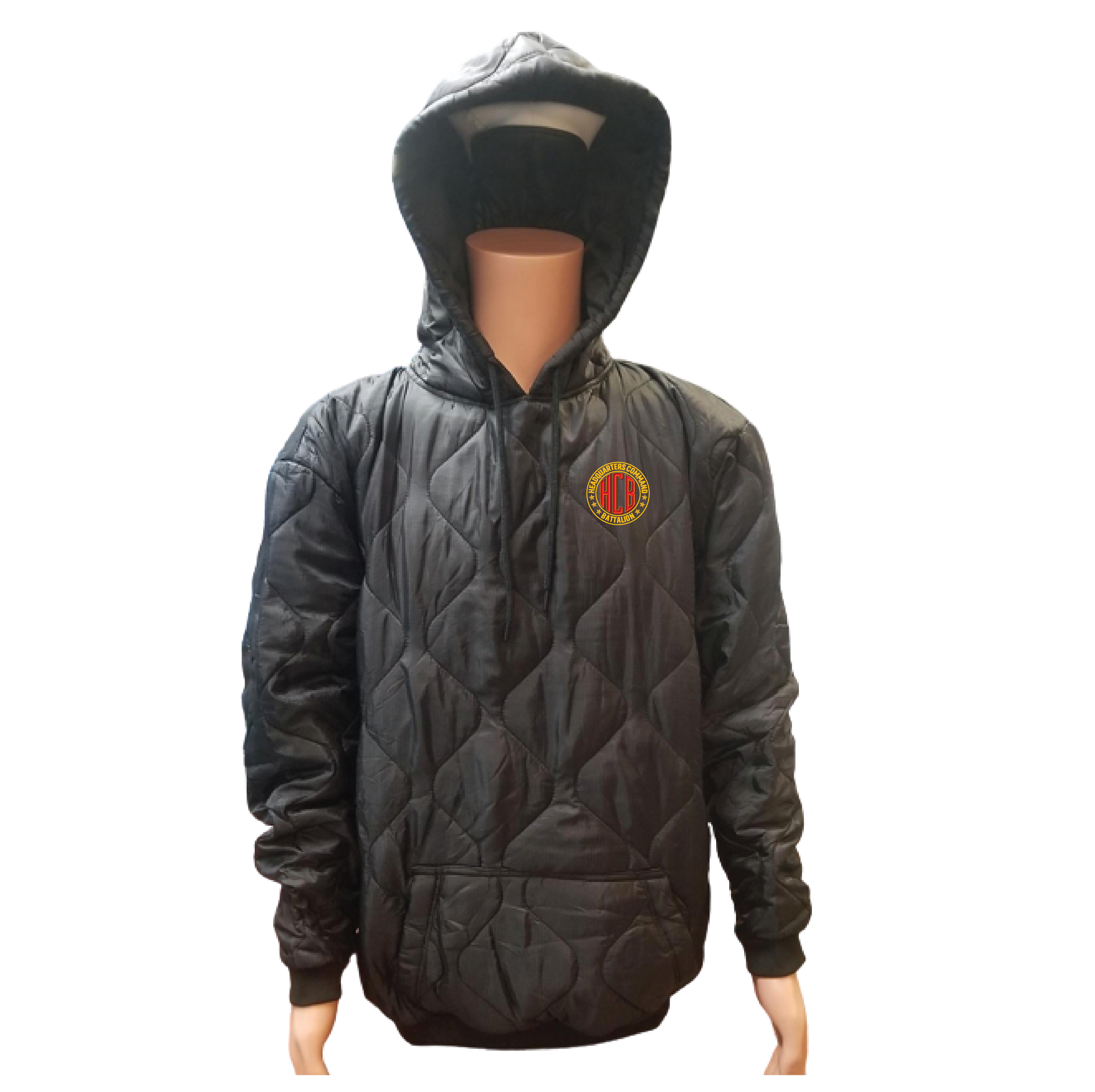 (HCB) - 01-082 LEVEL Tactical™ "Woobie" Hoodie - BLACK