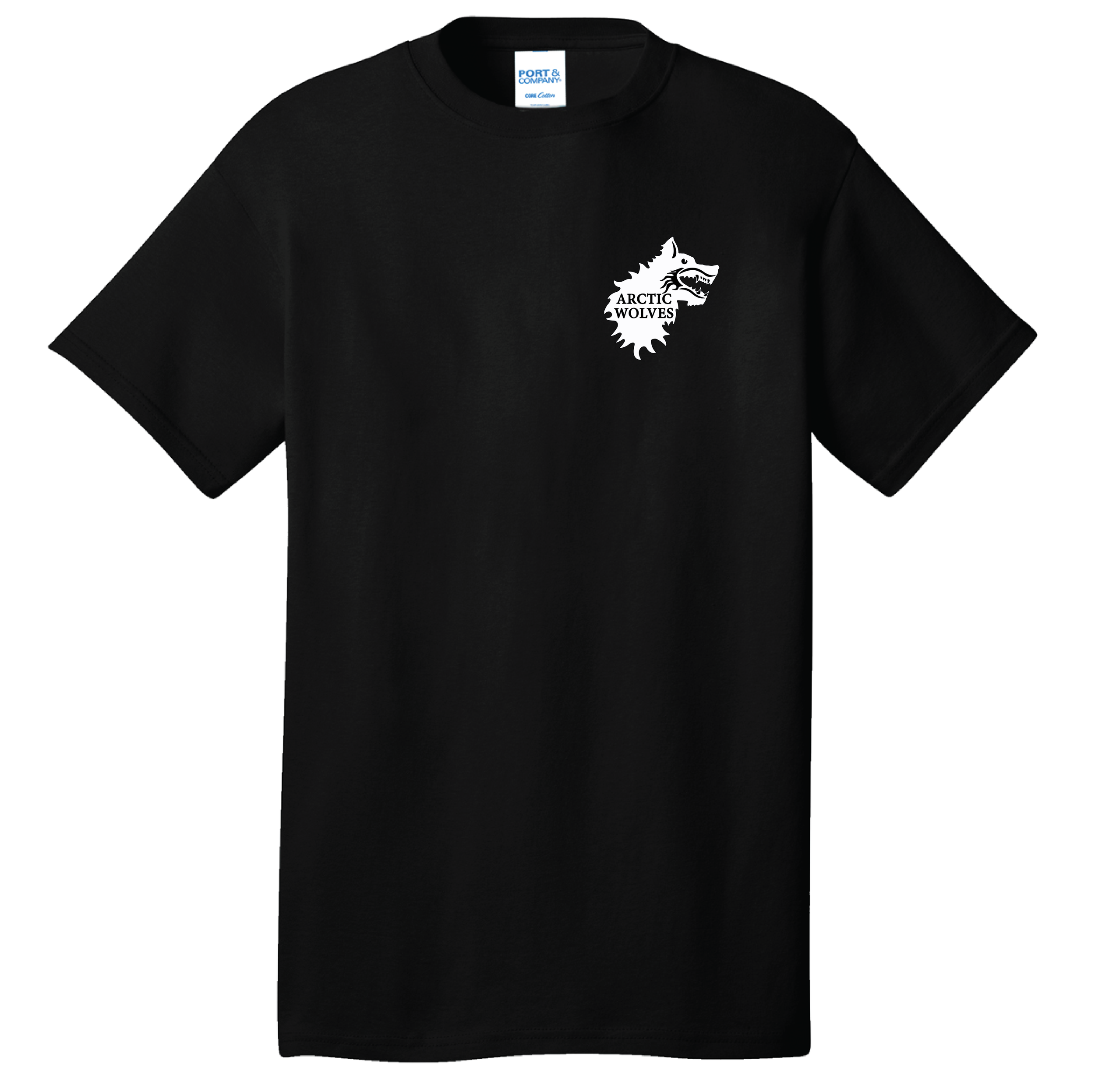 (BAYONET CO., 1-5IN) - PC54 Port & Company® Core Cotton Tee  - BLACK