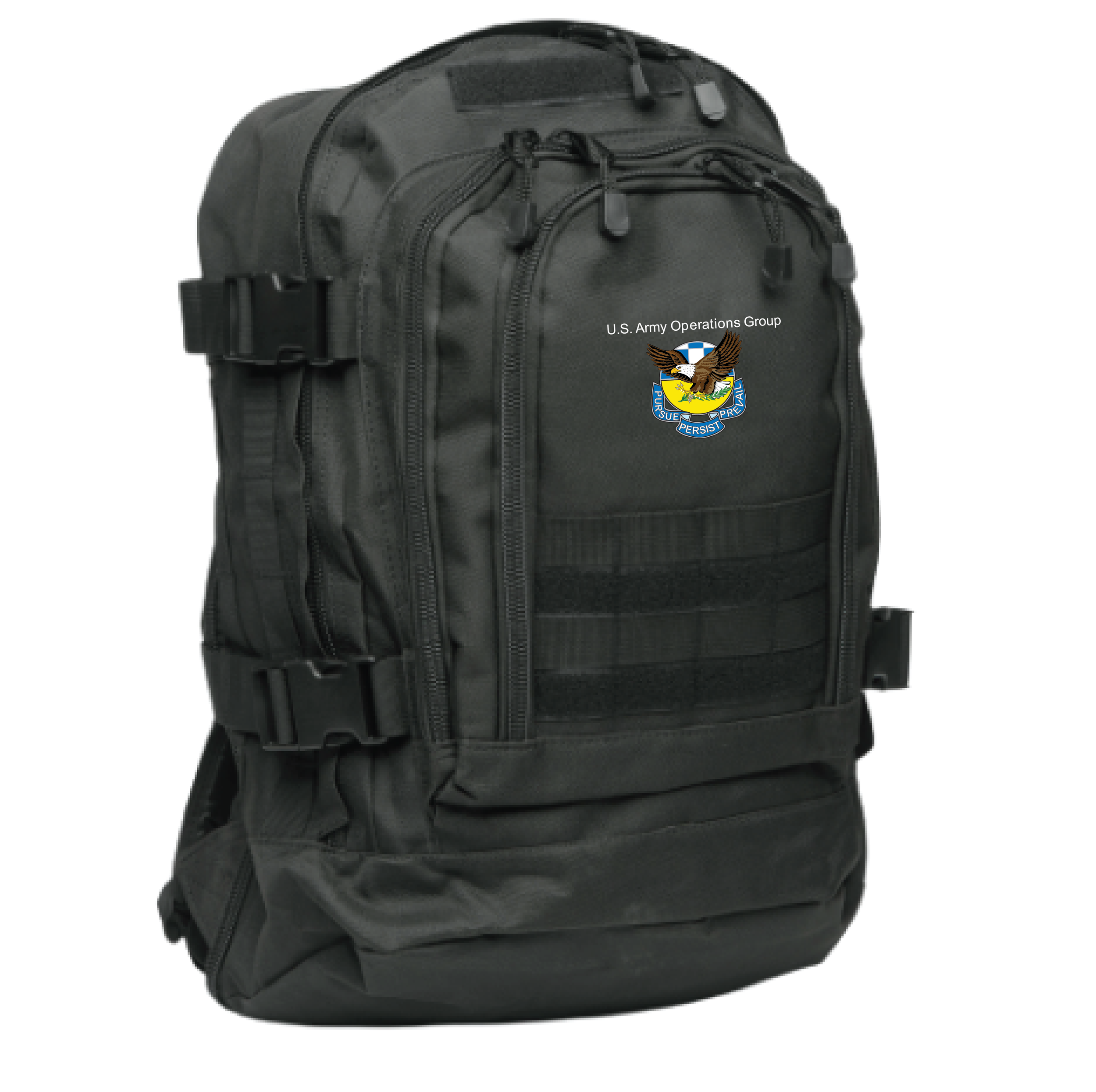 (USAOG) - 01-058 LEVEL Tactical™ 3-Day Backpack - BLACK