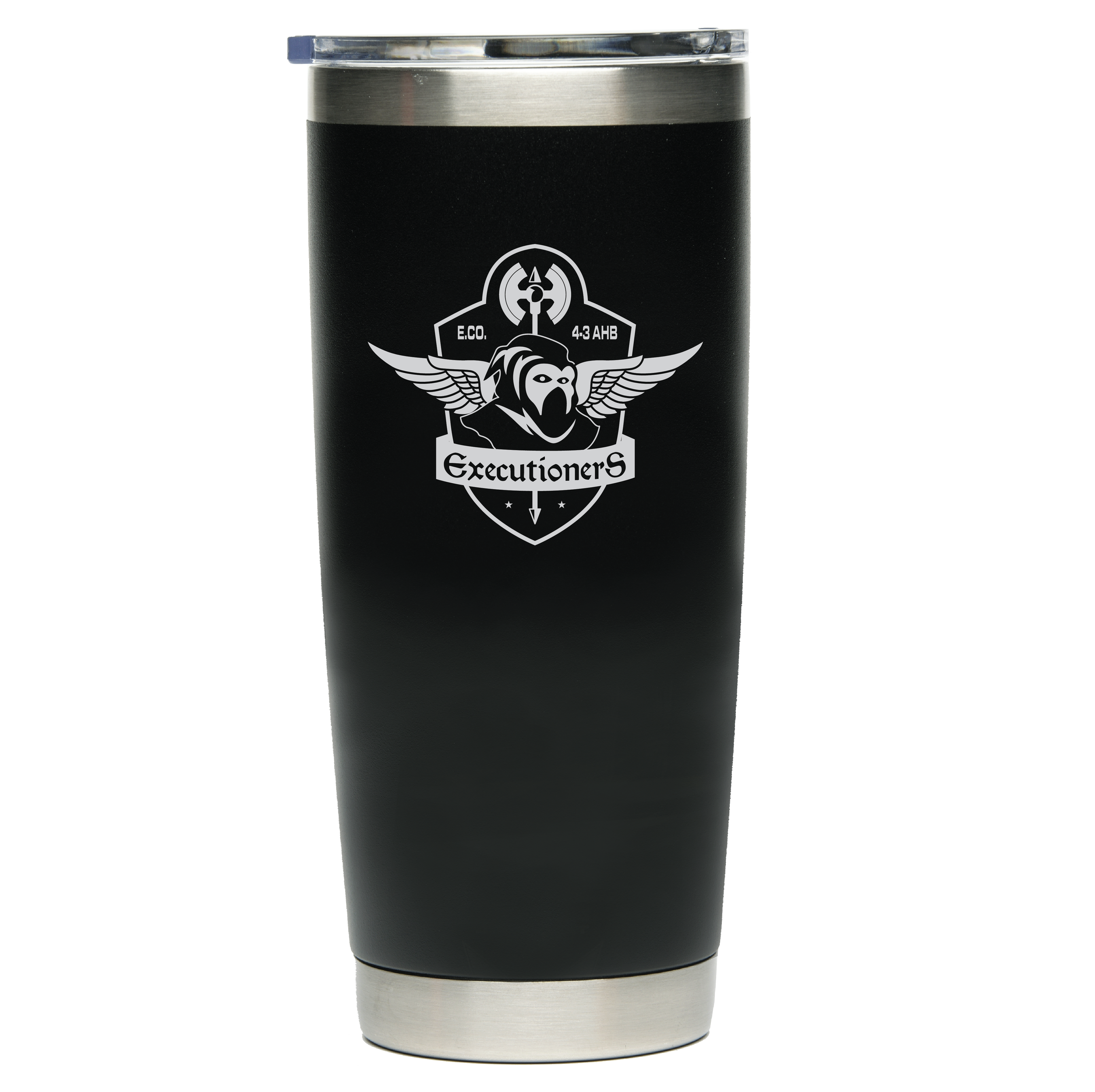 (ECHO Co., 4-3 AHB) - 01-068 LEVEL Tactical™ BOMBER - 22oz Tumbler with Magneslide Lid - BLACK