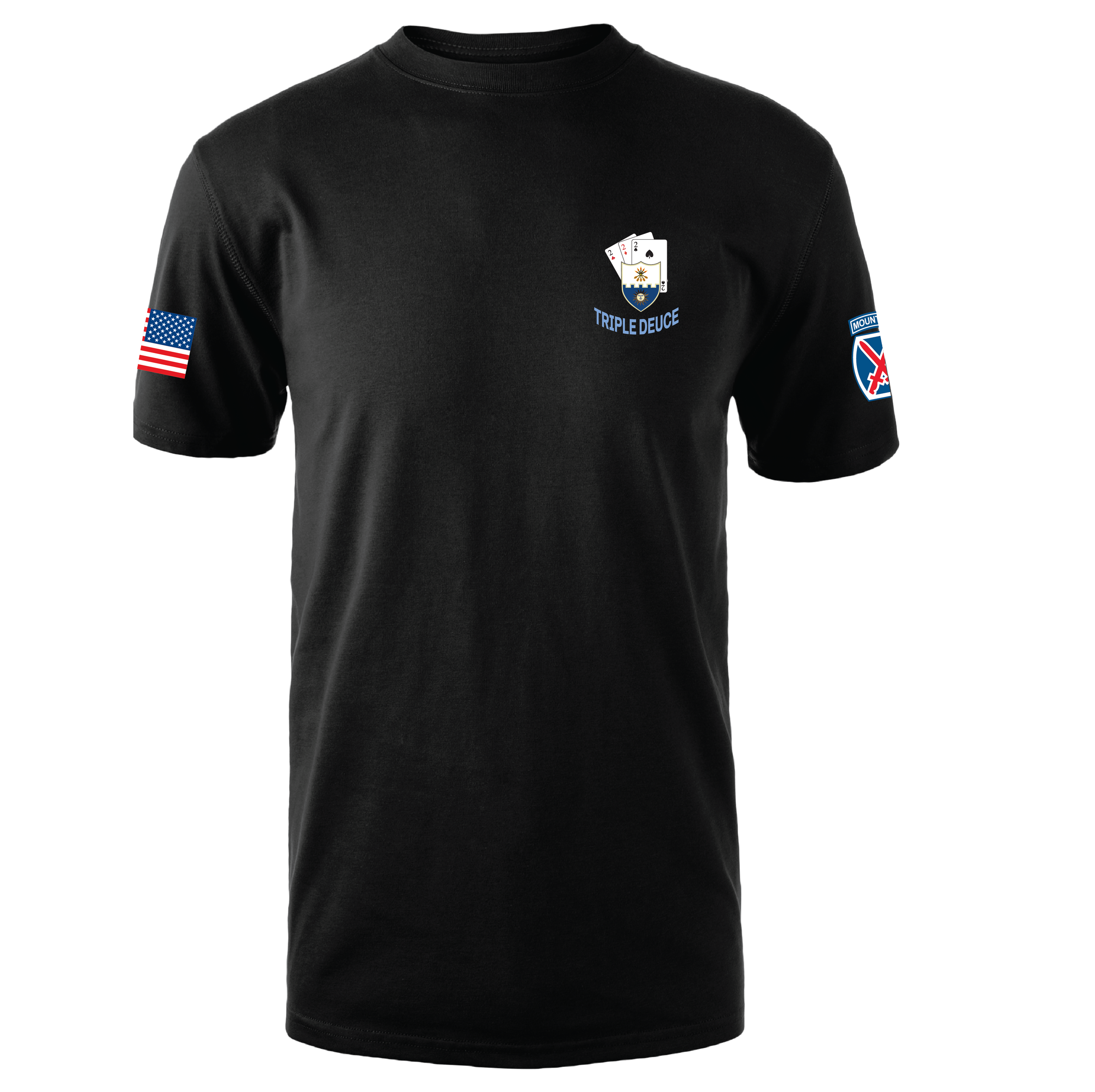 (2-22 INF) - Z100 ZORREL™ Dri-Balance Tee - BLACK