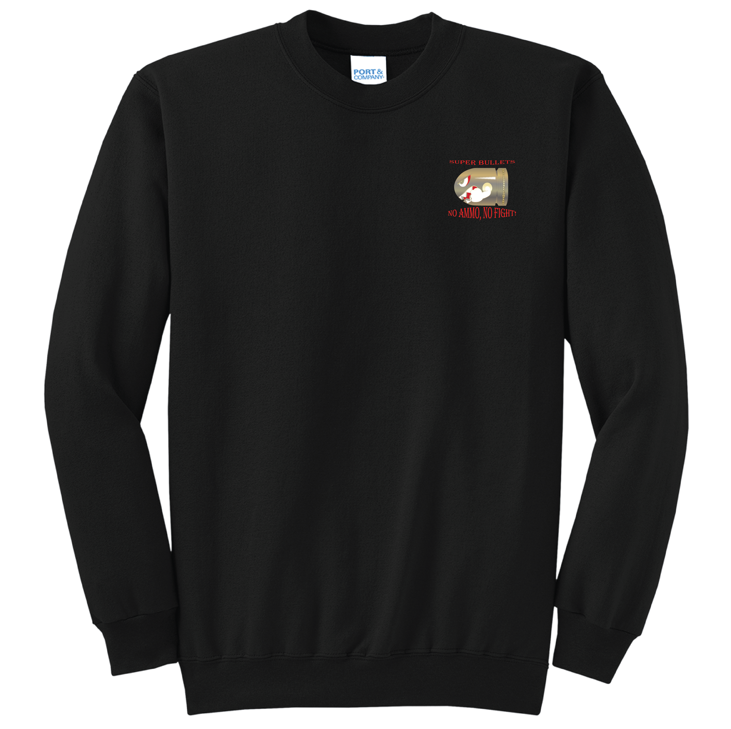 (8TH OD CO.) - PC78 - Port & Company® BLACK Core Fleece Pullover Sweatshirt