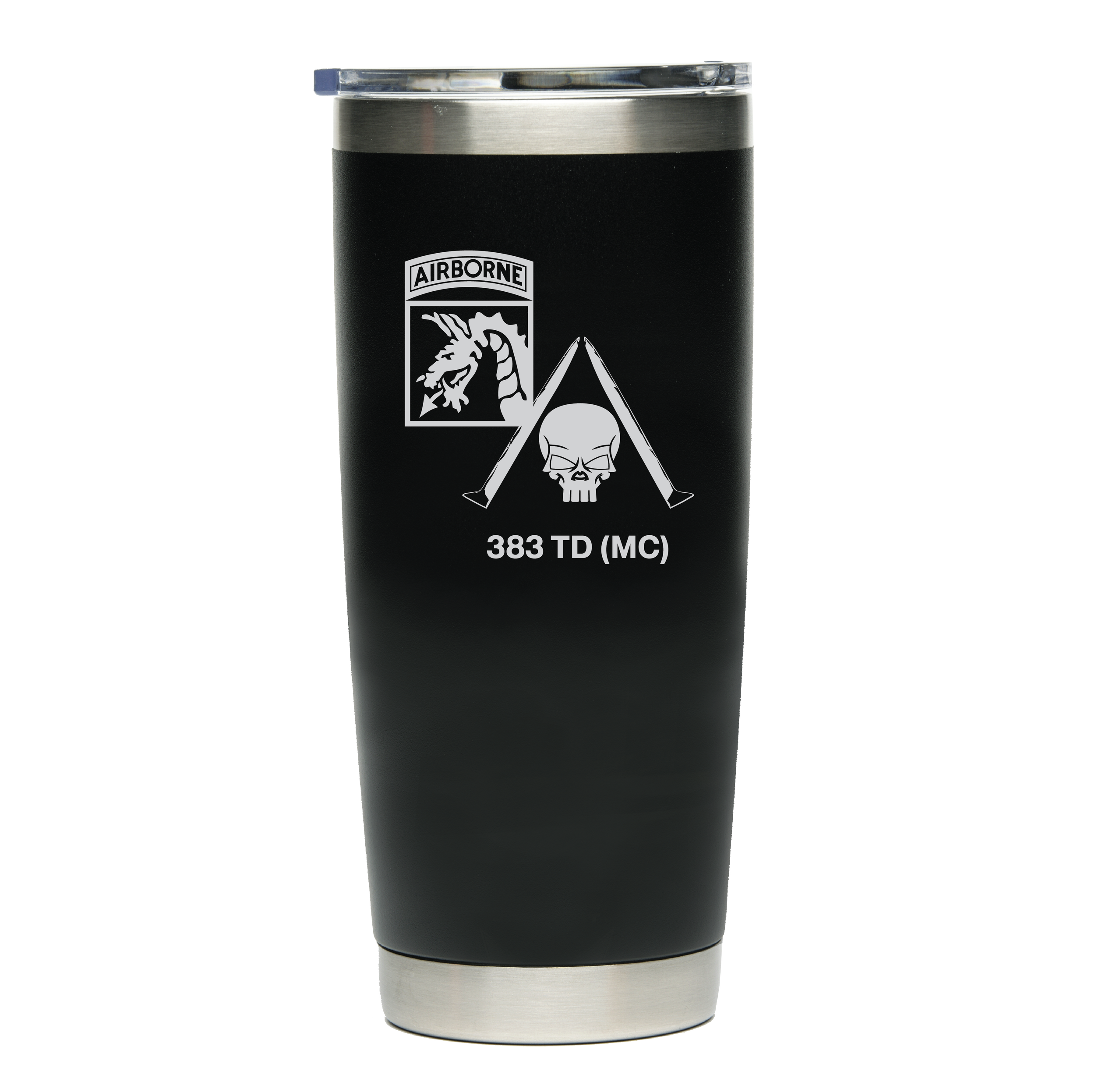 (ASSASIANS CO., 383 TD) - 01-068 LEVEL Tactical™ BOMBER - 22oz Tumbler with Magneslide Lid