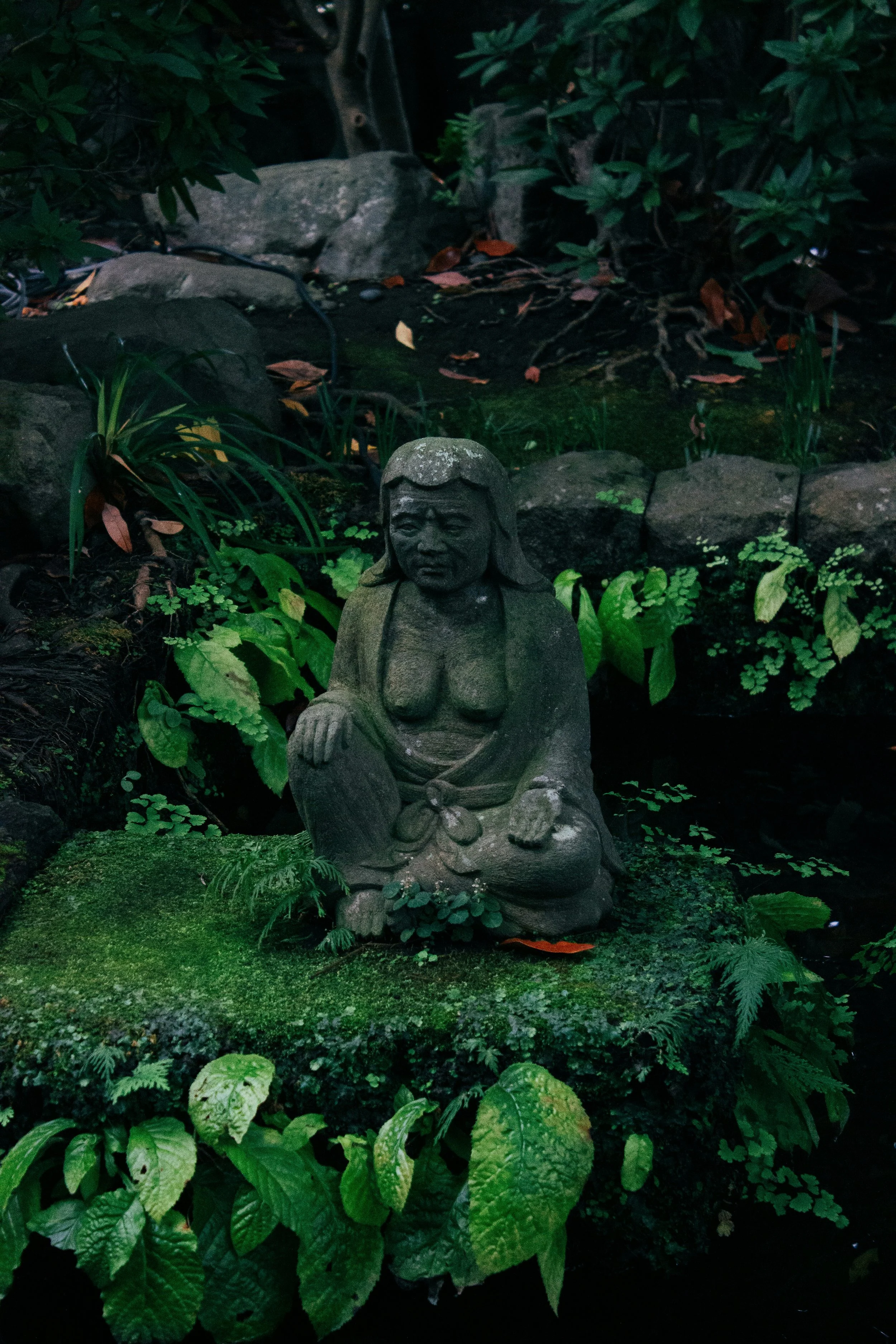 Woman offering compassion and ready to serve others if needed.