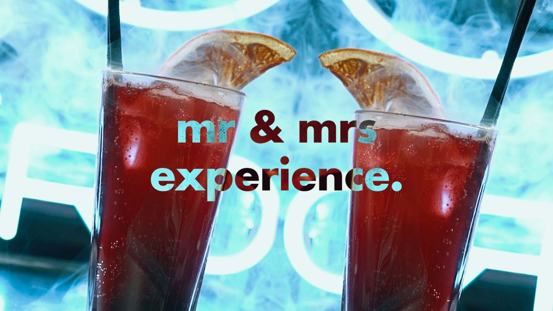 Mr & Mrs Experience
Promotional video for the Mr & Mrs Experience at Beverage Boutique with Musical Movements