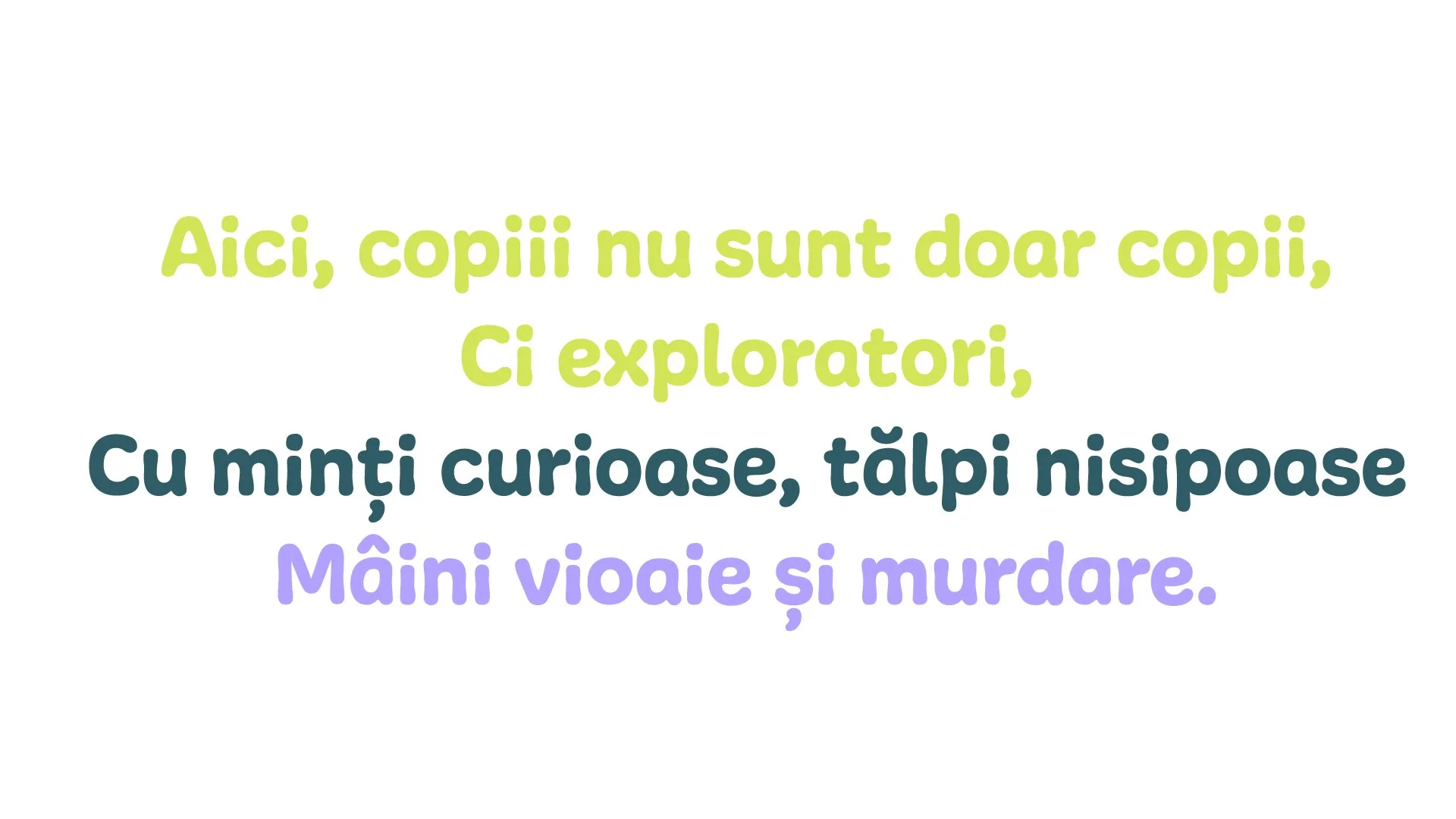 Caise Verzi brand messaging expressing curiosity, play and exploration