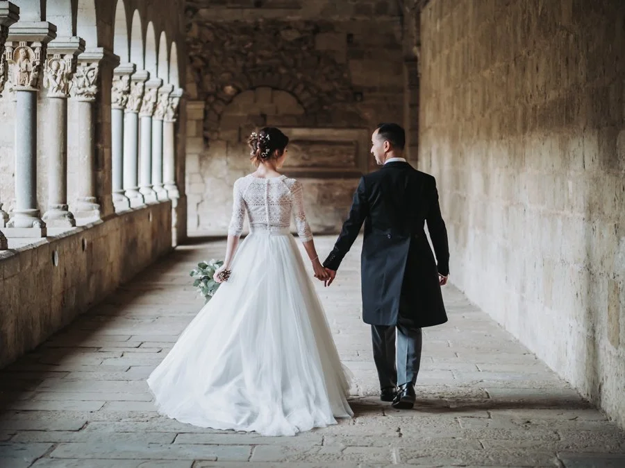 Casament al Monestir de Sant Cugat del Vallès
