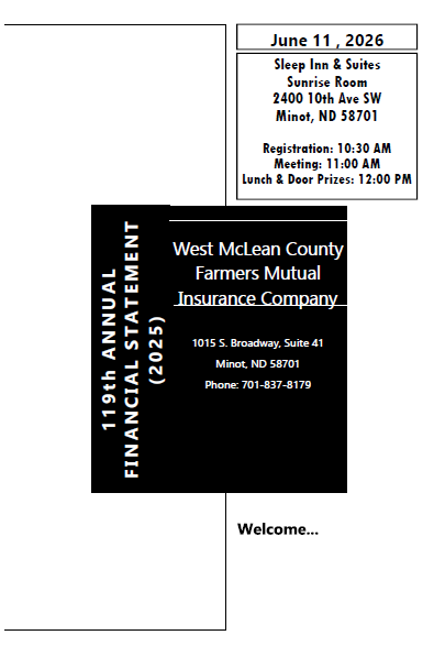119th Annual Meeting - Financial Statement 