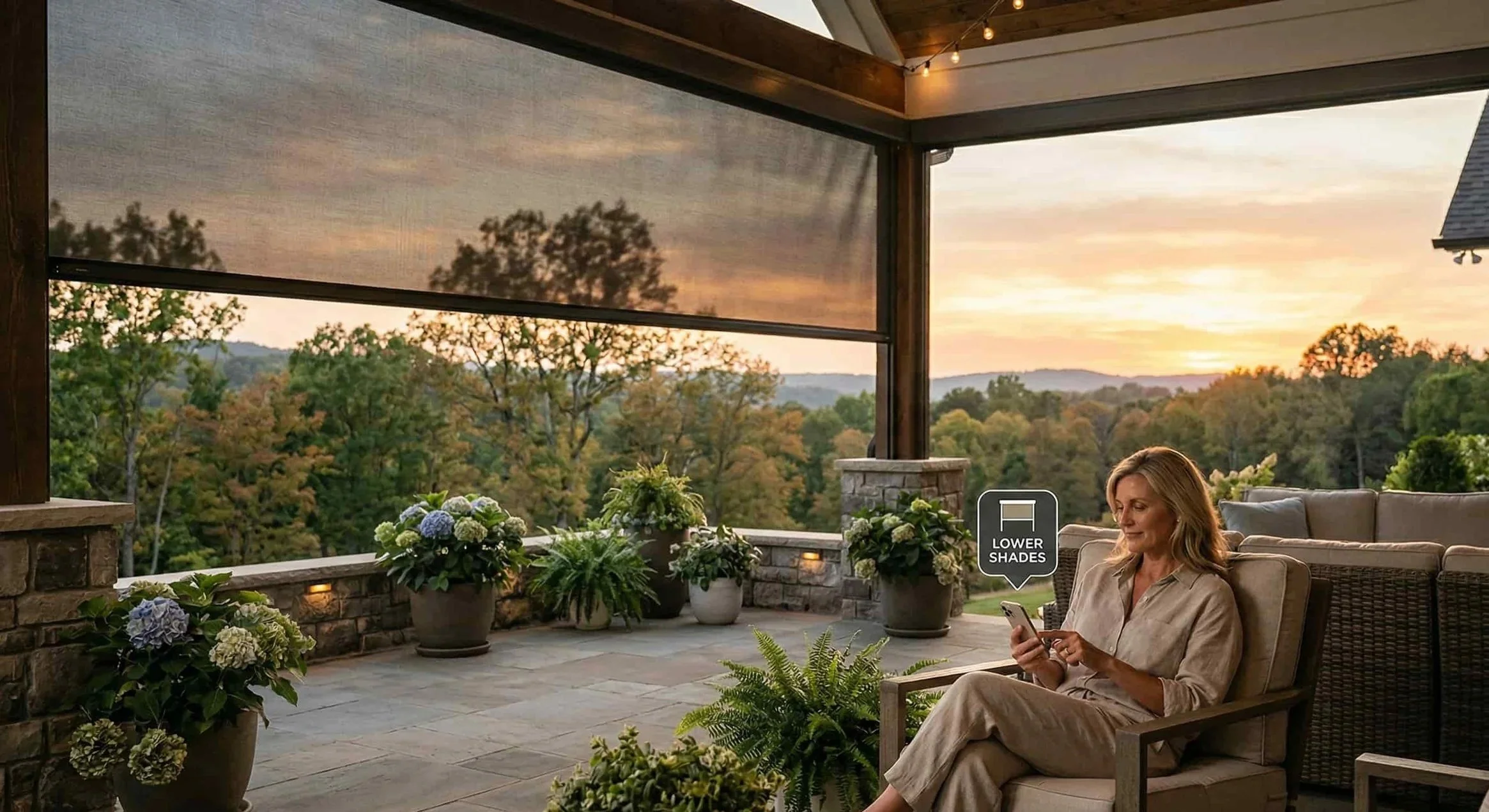 The Ultimate Guide to Motorized Outdoor Shades: Why Automation is the New Standard for Tennessee Patios