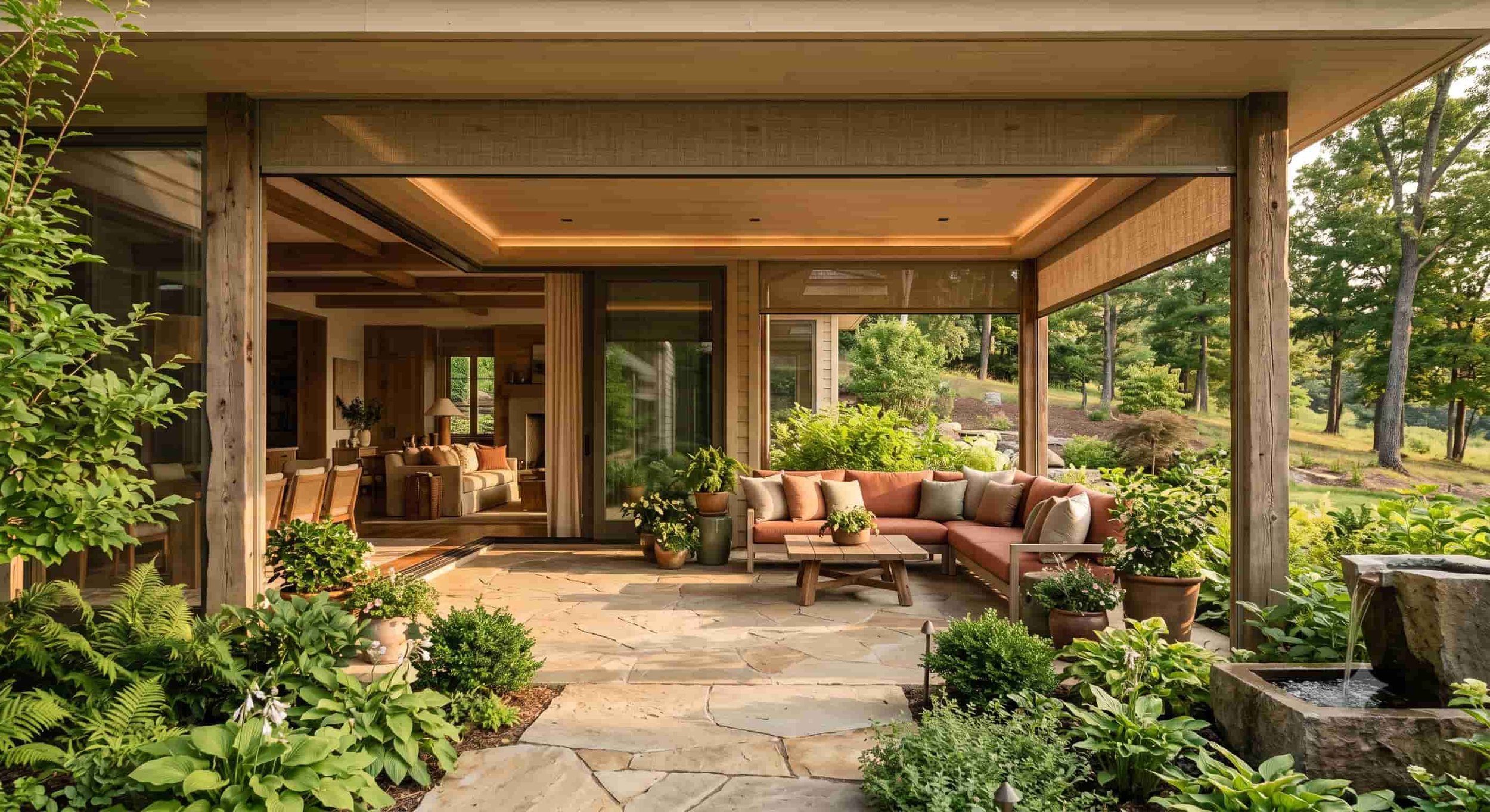The Invisible Extension: Architectural Secrets to Designing a "Quiet Luxury" Outdoor Room