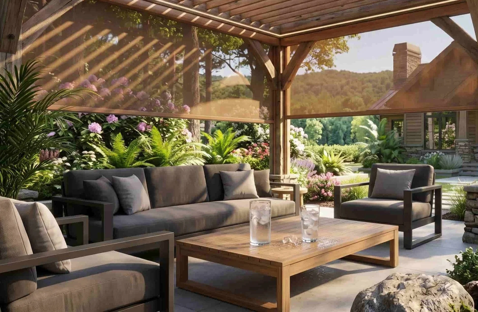 Beat the Heat: 5 Reasons Motorized Solar Shades Are the Ultimate Patio Upgrade