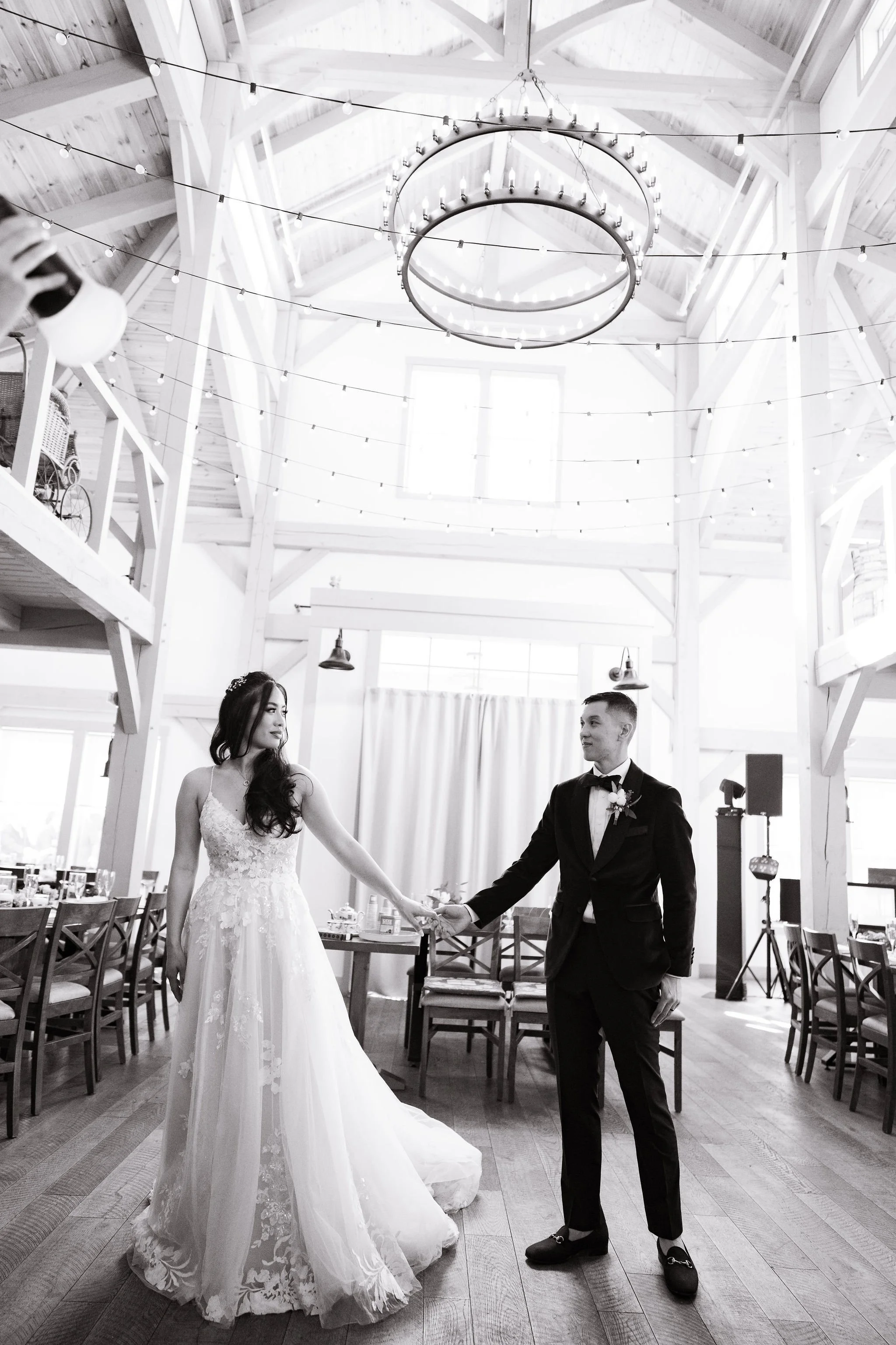 A Love-filled Journey: Michael and Rosanna's Blissful Briar Barn Wedding