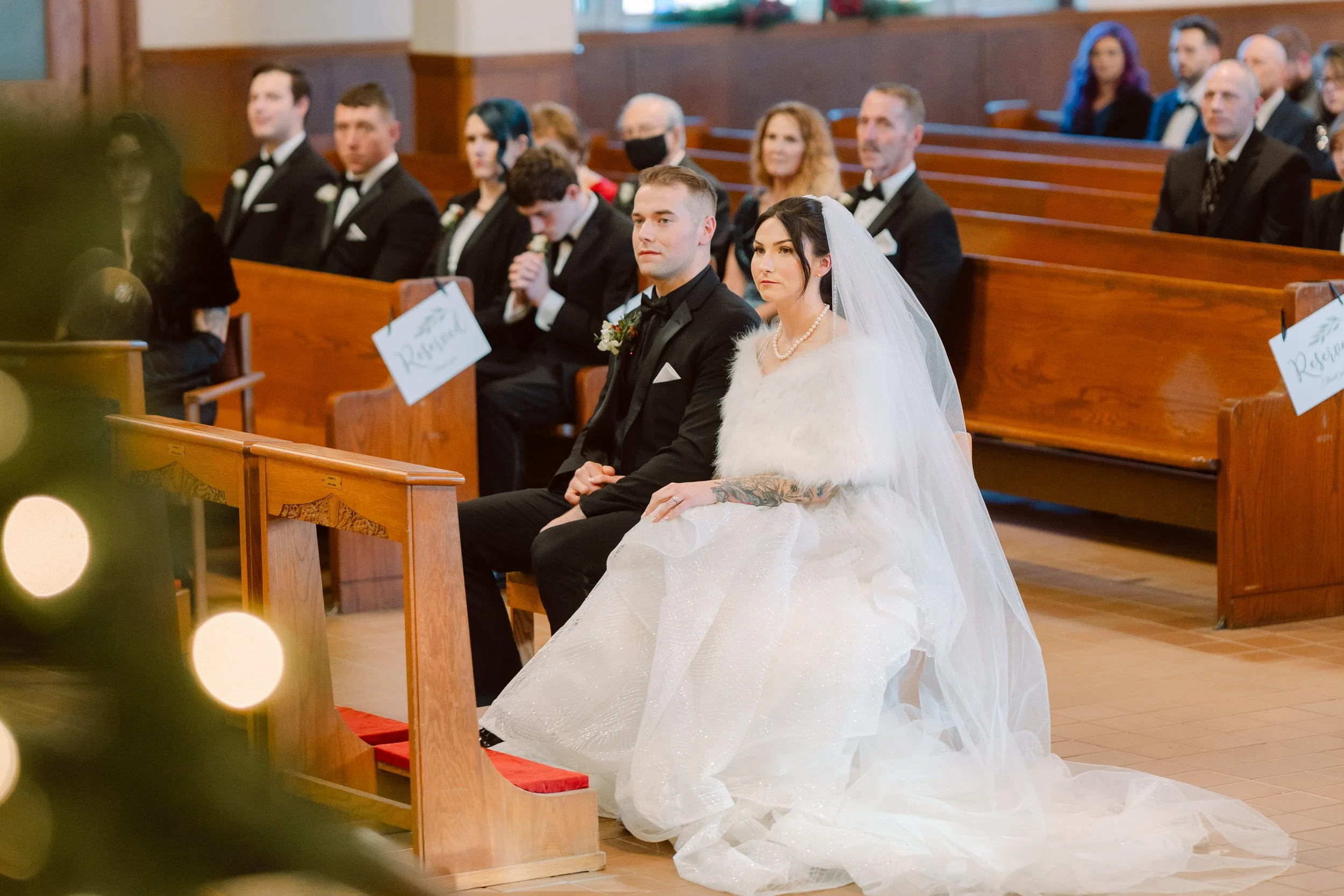 A Cozy December Wedding at Furnace Brook Country Club | Jackie &amp; Nick