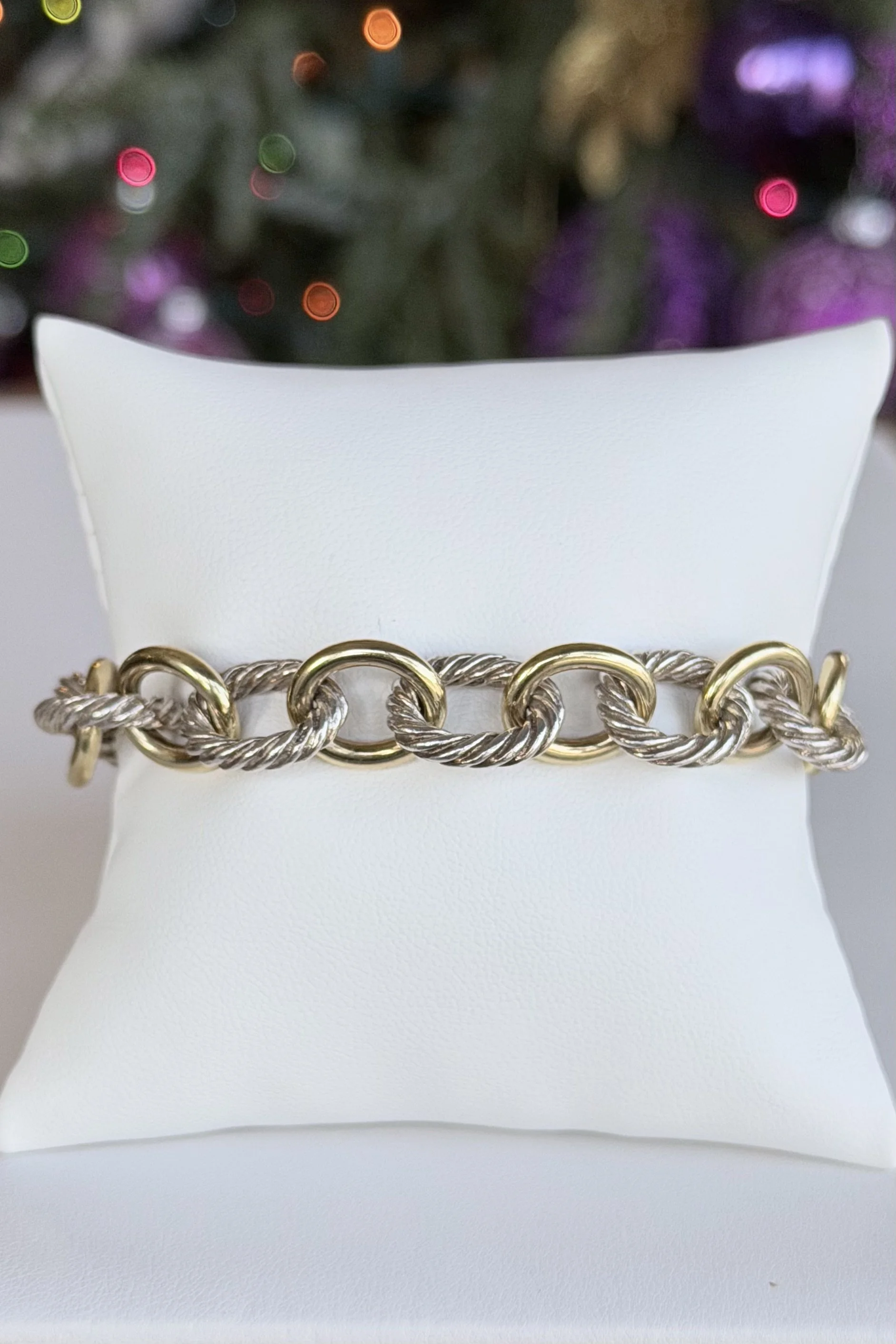 DAVID YURMAN OVAL LINK CHAIN BRACELET, 12mm