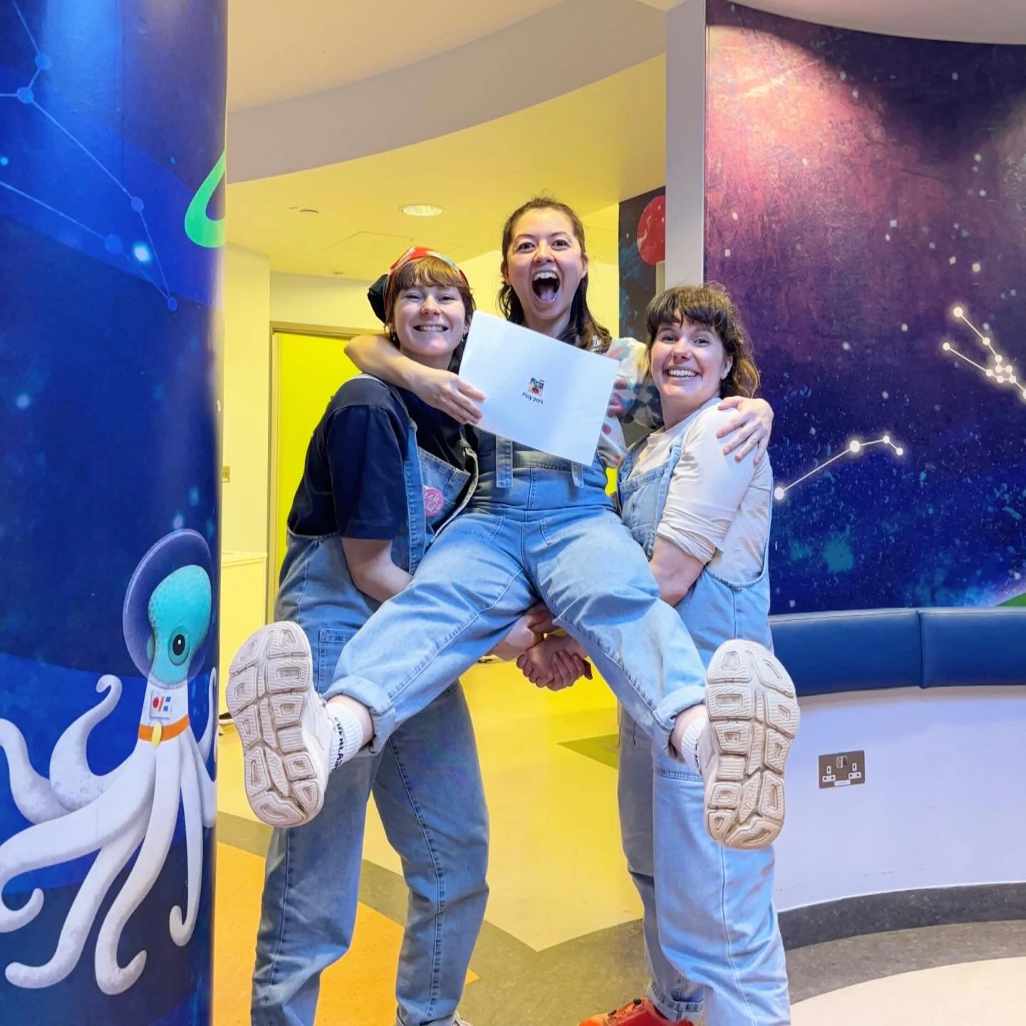 2026 has kicked off with the creation of a new dance inspired by play parks! We can&rsquo;t wait to share it with children at Chelsea and Westminster Hospital very soon 🛝

We loved being back on the wards today. We connected with lots of children an