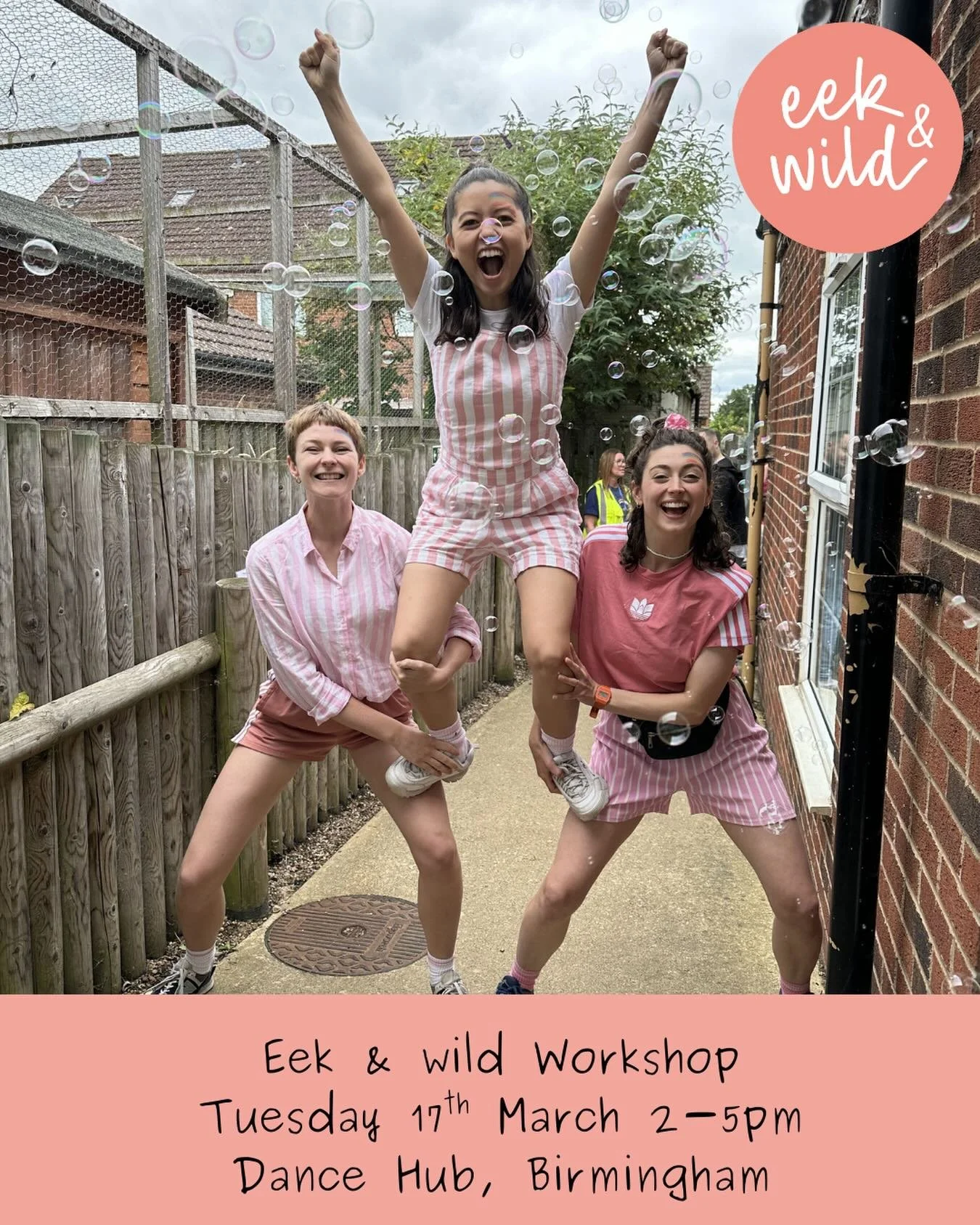 We can&rsquo;t wait for our upcoming workshop in collaboration with @dancecooperativebirmingham 🌞

Join us for a playful workshop exploring our choice based performance practice for children in hospital settings 🌈

Tuesday 17th March 2-5pm 
Dance H