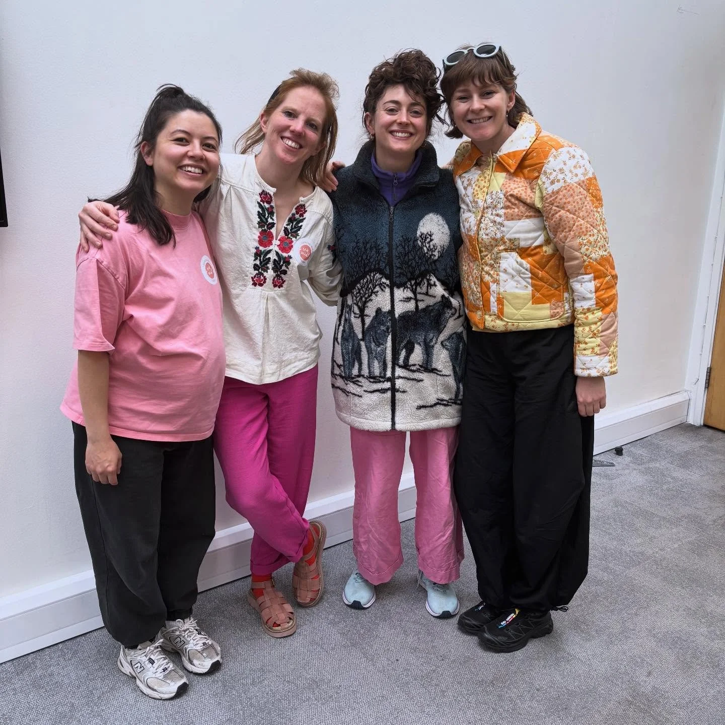 Today was our first day of R&amp;D at Chelsea and Westminster Hospital for Under One Sky 🌈

We had a jam packed day working with the wonderful @ceciliacareydesign, our designer extraordinaire. We loved getting creative with materials and dreaming up