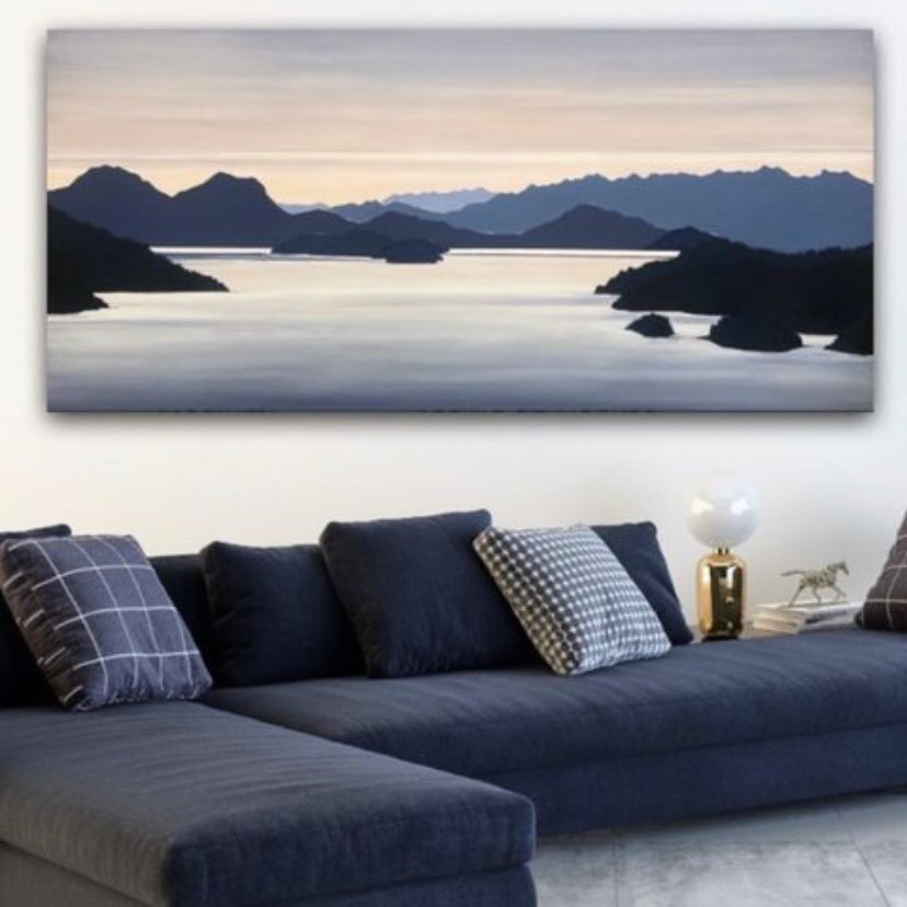 A  N E W  D A Y
34 x 72&rdquo;
Acrylic painting on stretched mounted canvas
Inspired by our Sunshine Coast here in beautiful British Columbia

Available now @kurbatoffgalleryvancouver 

#canadianartist #canadianpainter #tofino #tofinobc #contenporary