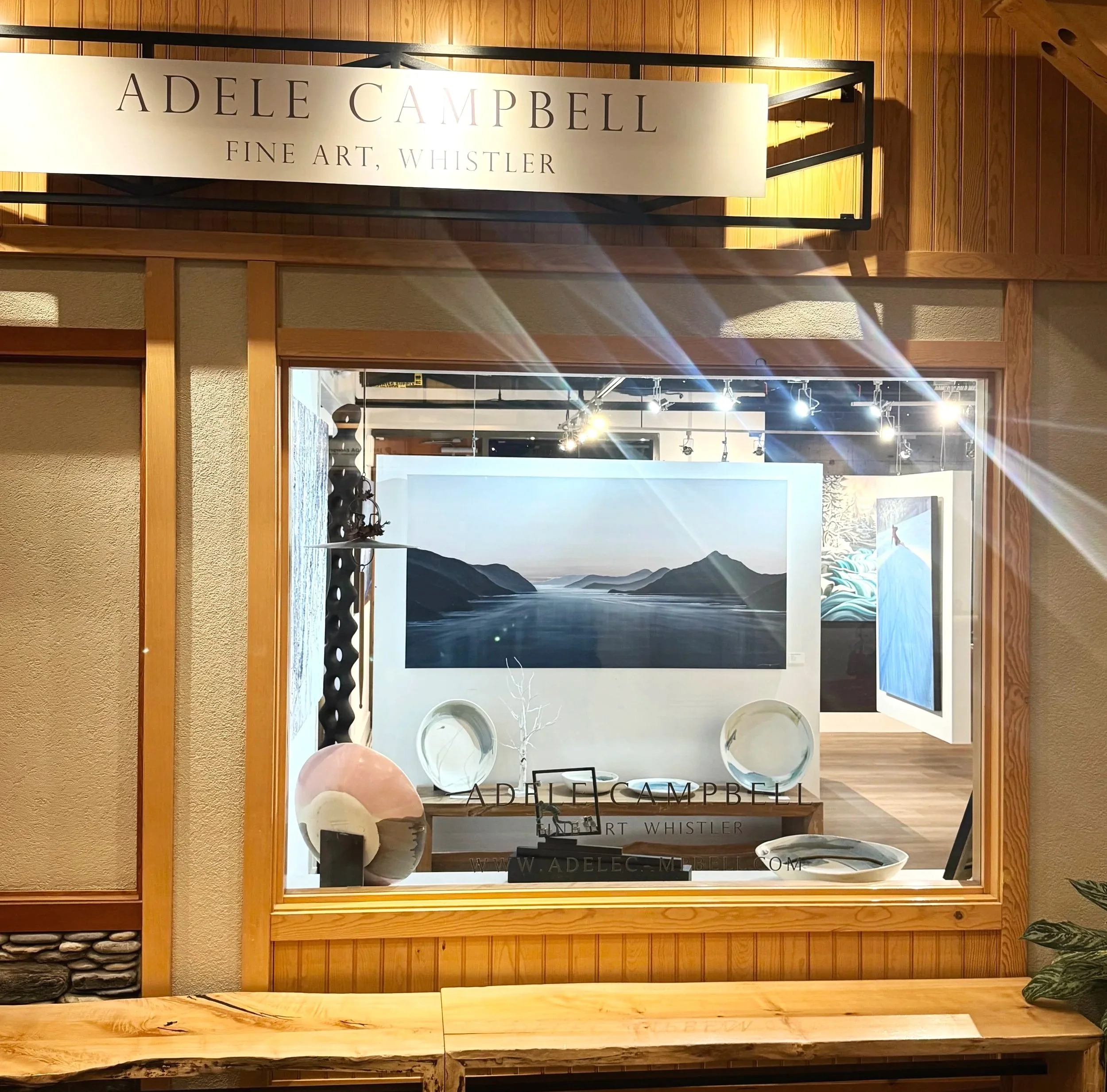 Magda Johnson Canadian Fine Artist - at Adele Campbell Gallery, Whistler Canada