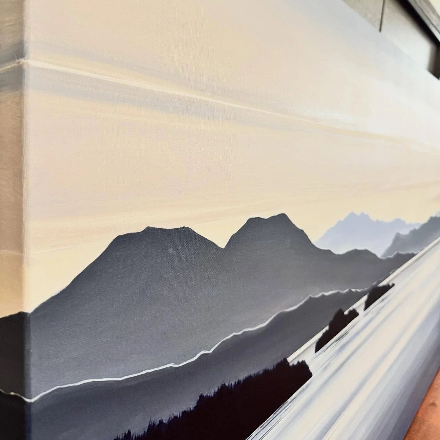 Detailed edges ✨

#pacificnorthwest #canada #canadianpainter #contemporarylandscape #britishcolumbiacanada