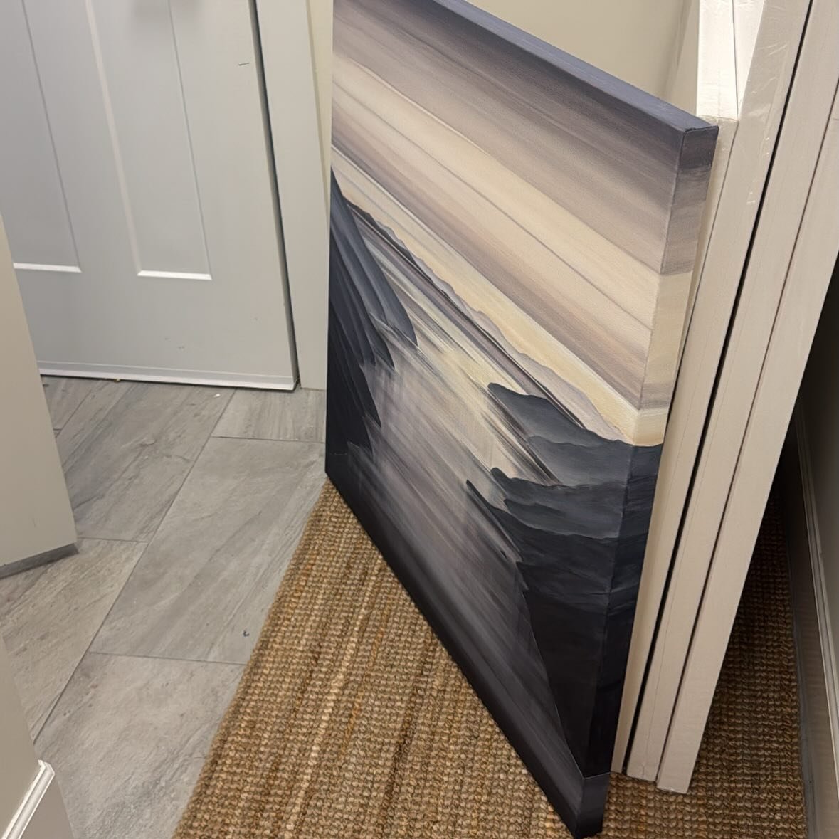 Bursting at the seems here. Every bit of space, even a hallway, does the trick. 

36 x 36 
Aerial of Howe Sound
Coming soon&hellip;