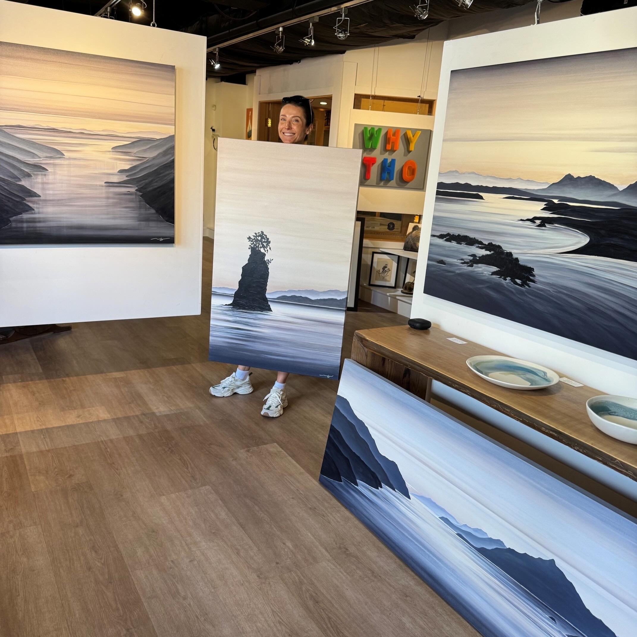 Signed and delivered @adelecampbellfineart 
📍Whistler, CANADA