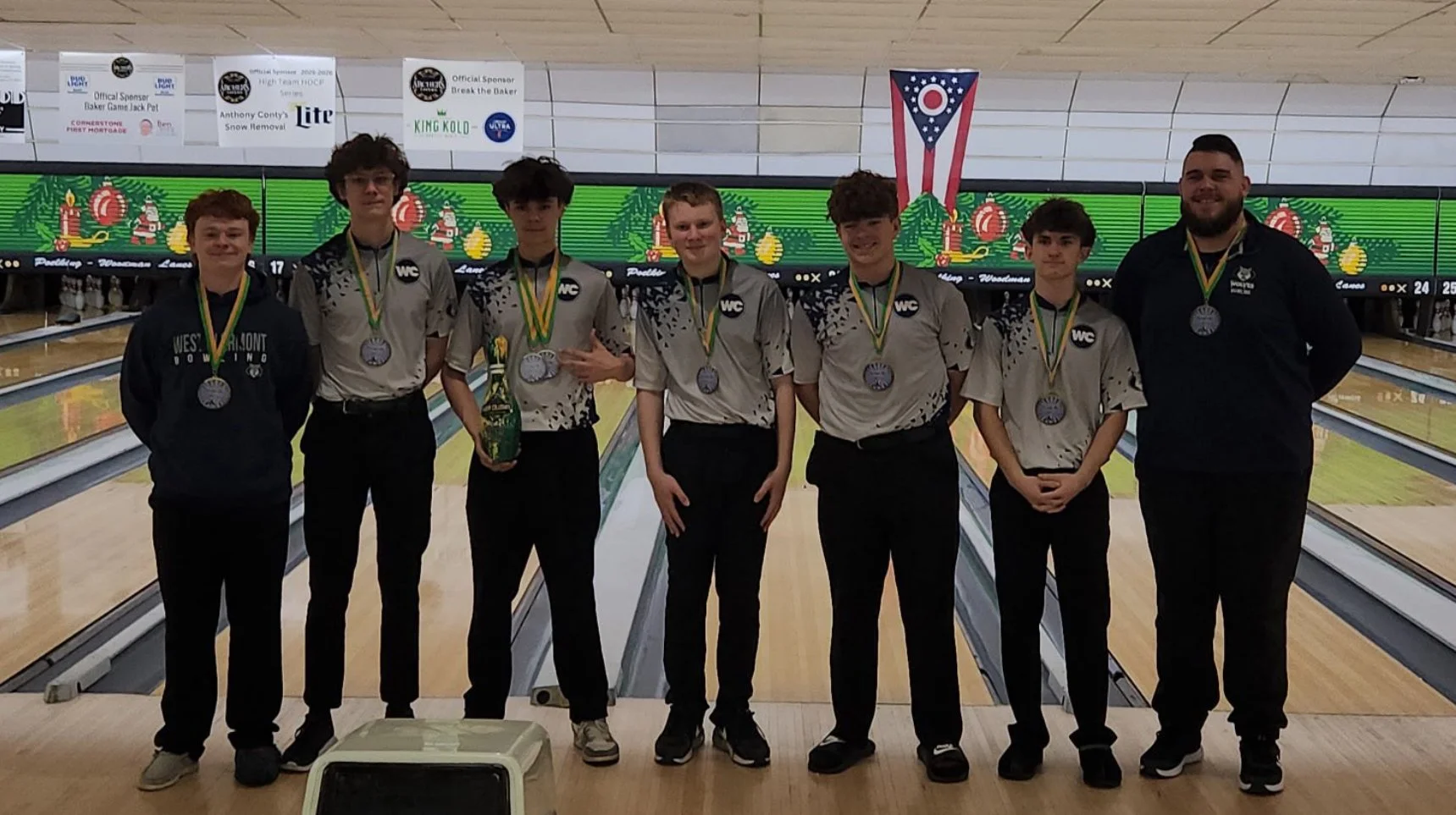 West Clermont Wolves Thrive in the Snow, Claim Tournament Win in Collegiate Challenge