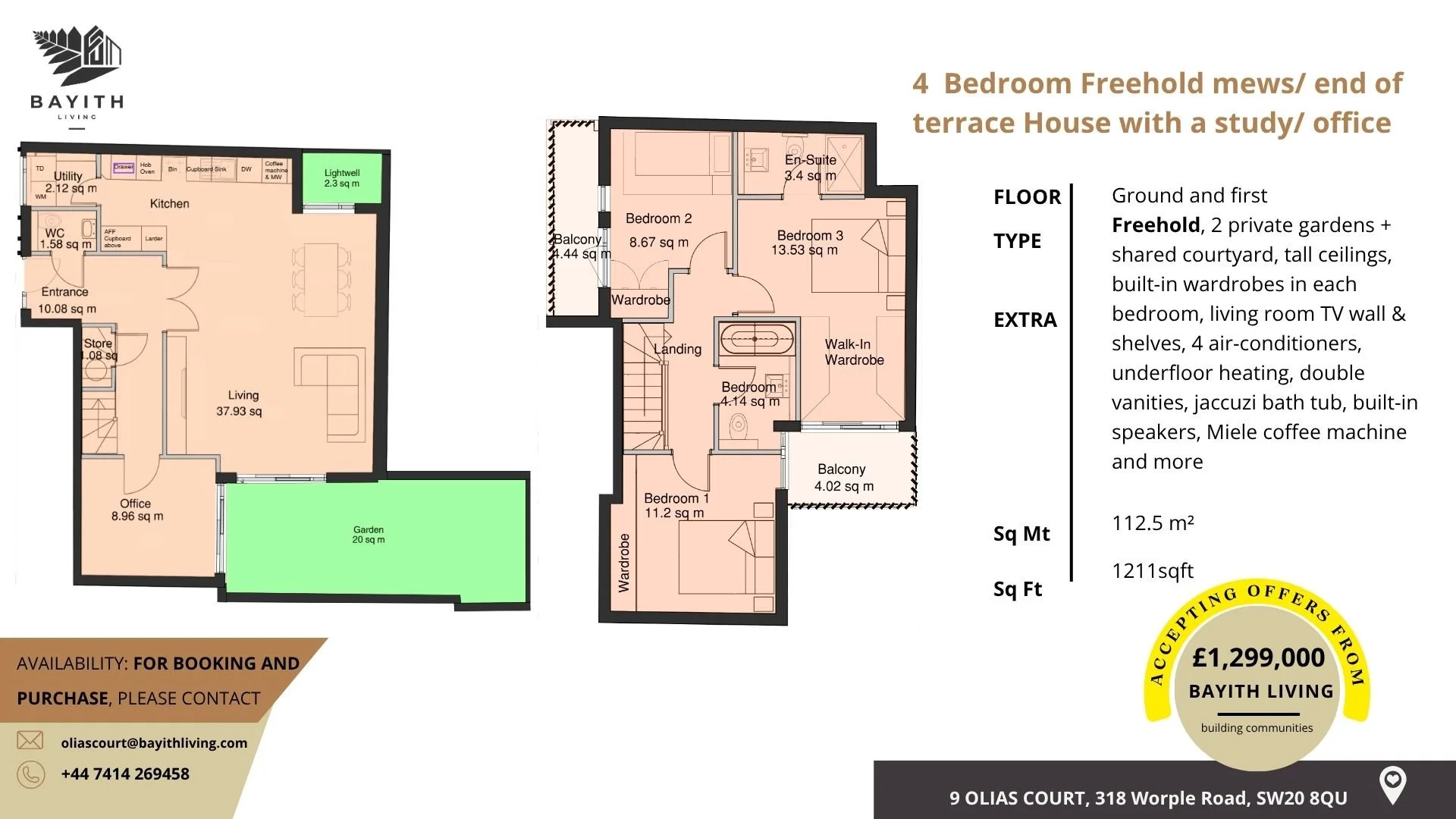 4 bedroom Freehold house in Olias Court, SW20 8QU