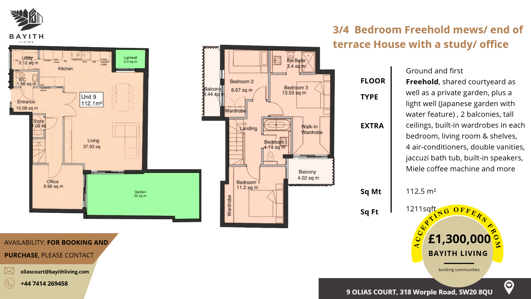 4 bedroom Freehold house in Olias Court, SW20 8QU
