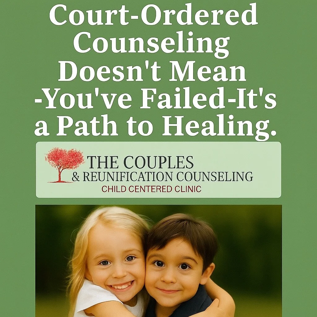 Many parents worry that starting therapy for their child means something is &ldquo;wrong.&rdquo; The truth? Therapy is not a sign of failure&mdash;it&rsquo;s a step forward. 

At The Couples Therapy &amp; Reunification Counseling, we believe that chi