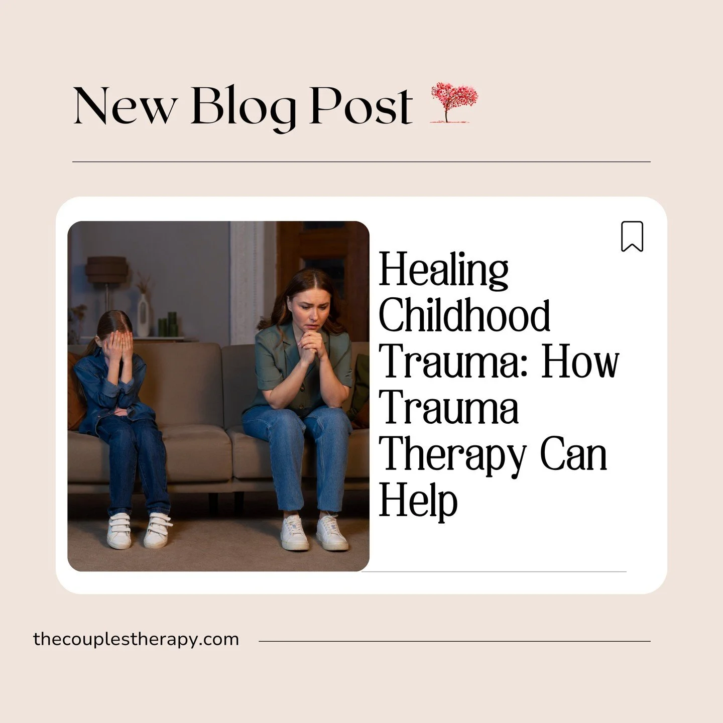 Healing childhood trauma is possible. 💛
Our newest blog explores how trauma therapy helps you process the past, build resilience, and move forward with compassion and strength.
Read more at thecouplestherapy.com

#YouAreNotAlone
#HealingTogether
#Th